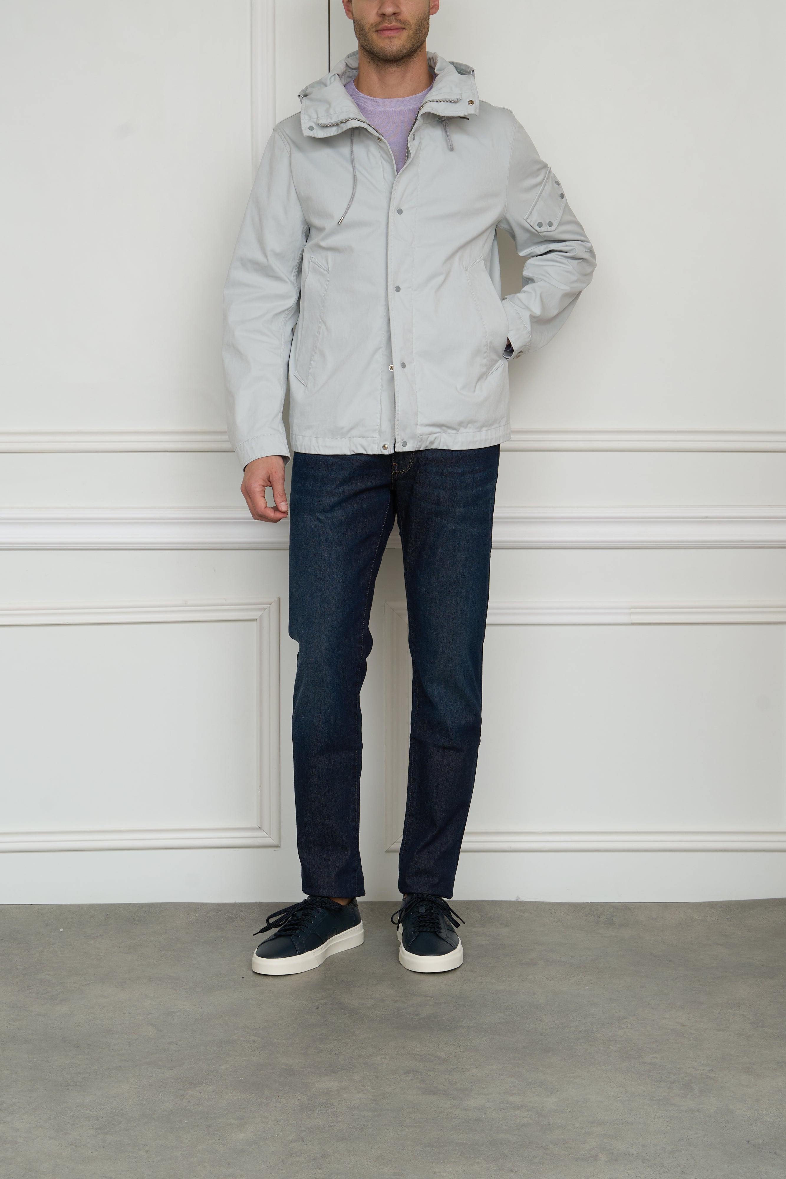 Jacket in grey