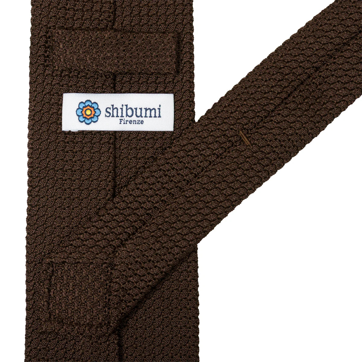 Tie in brown