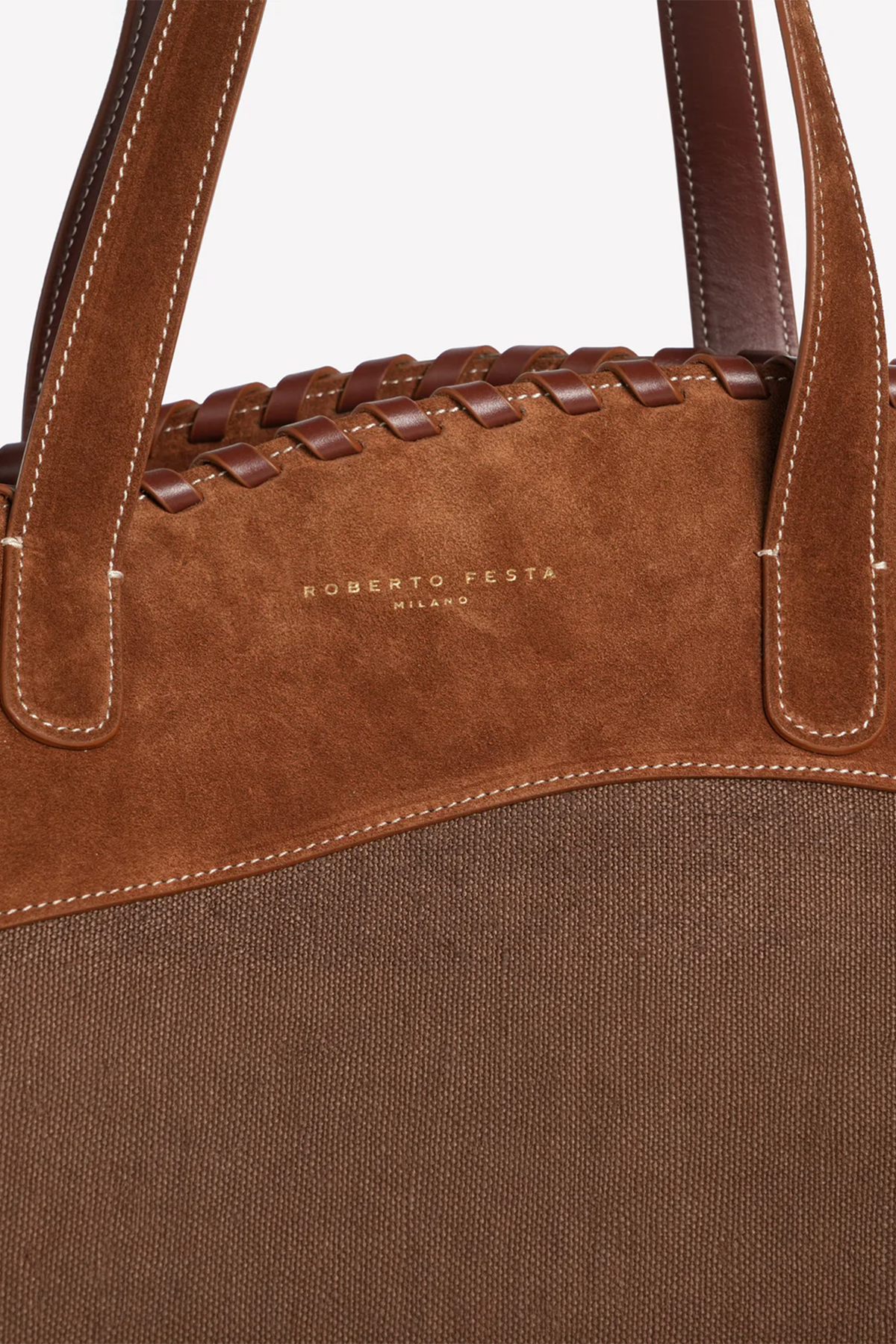 Schultertasche 'Adelina' in braun