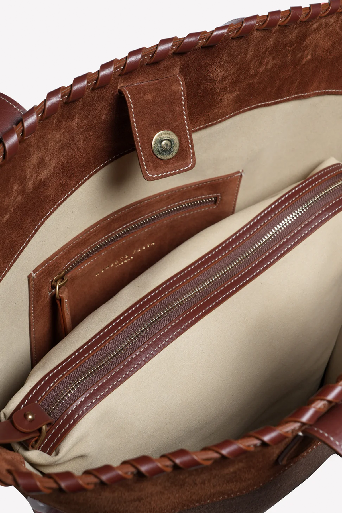 Schultertasche 'Adelina' in braun