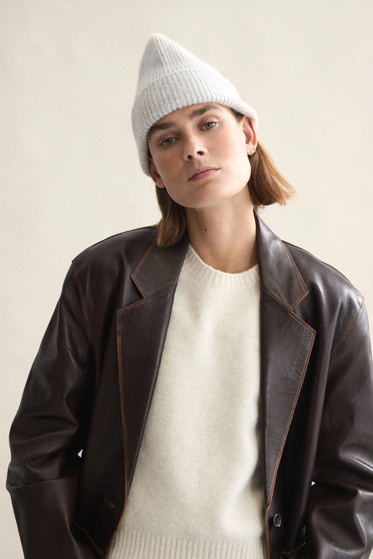 Beanie in irridescent