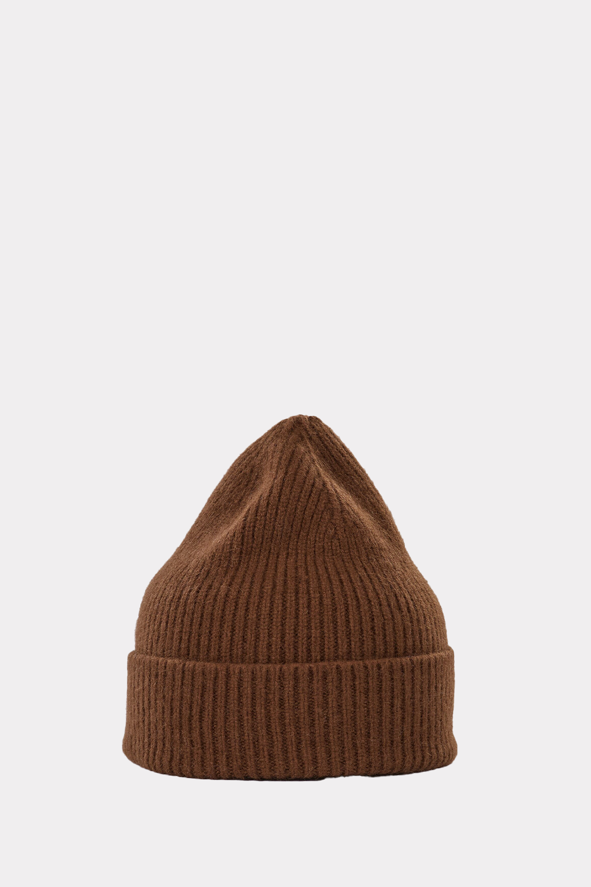 Beanie in walnut