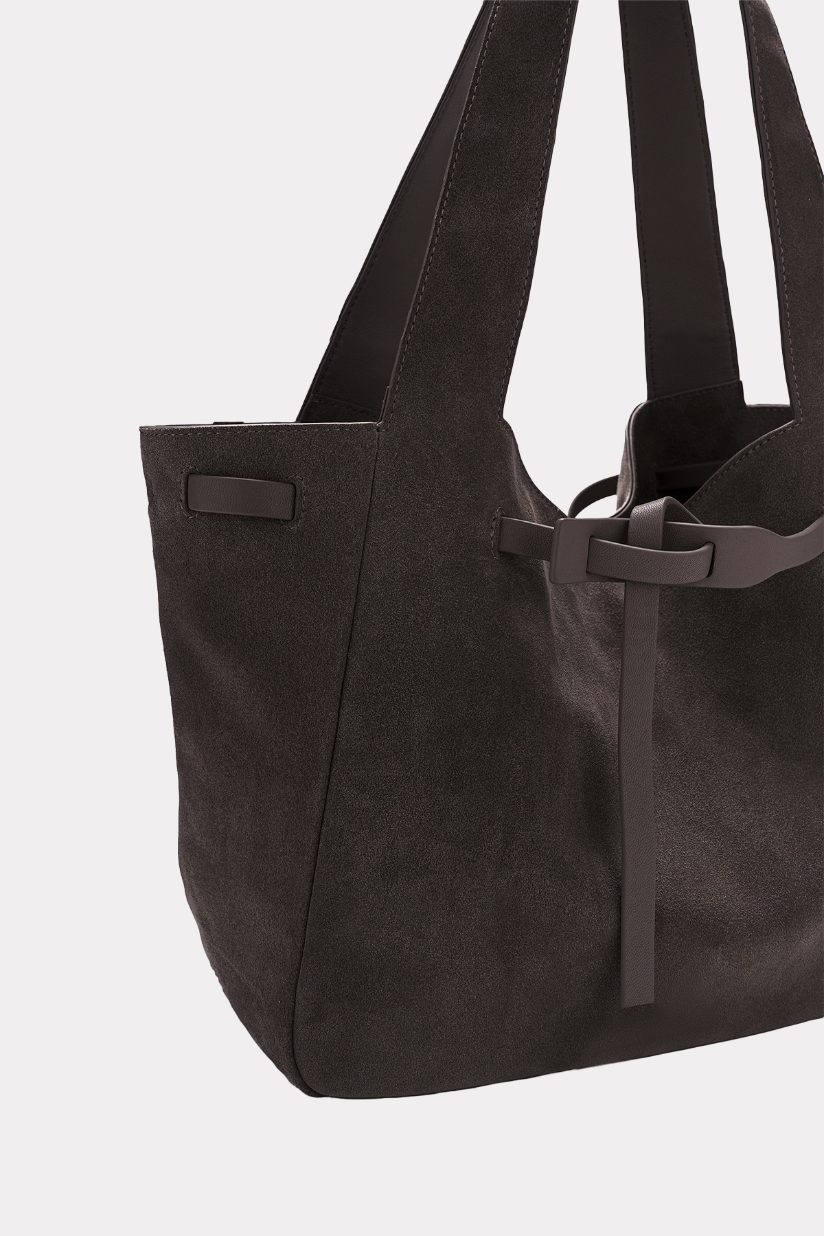 Wildledertasche in braun