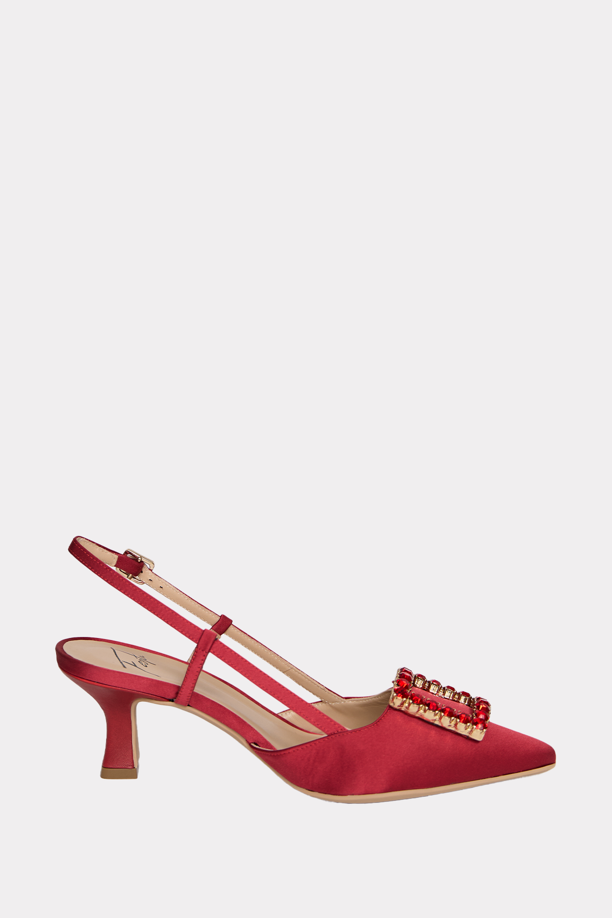 Slingbacks in red