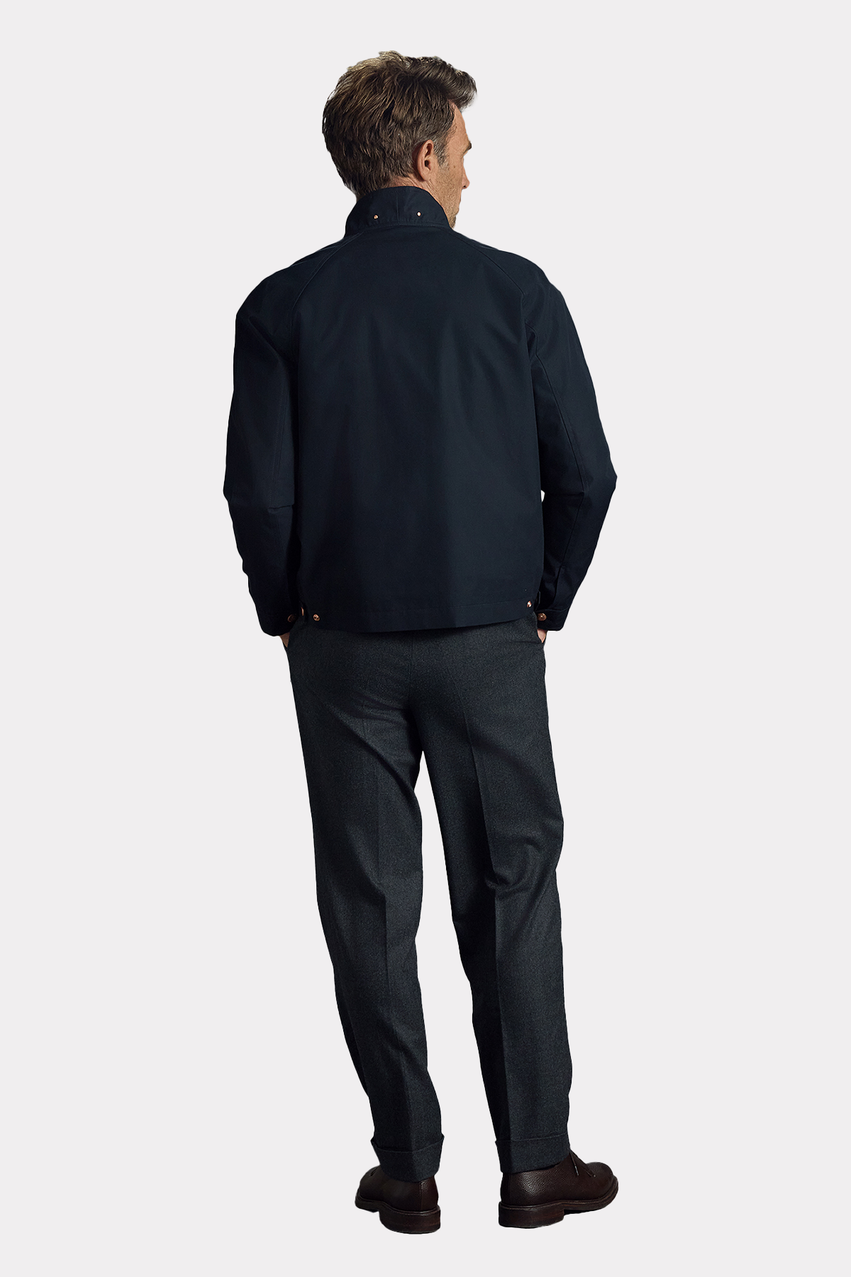 Jacke in marine