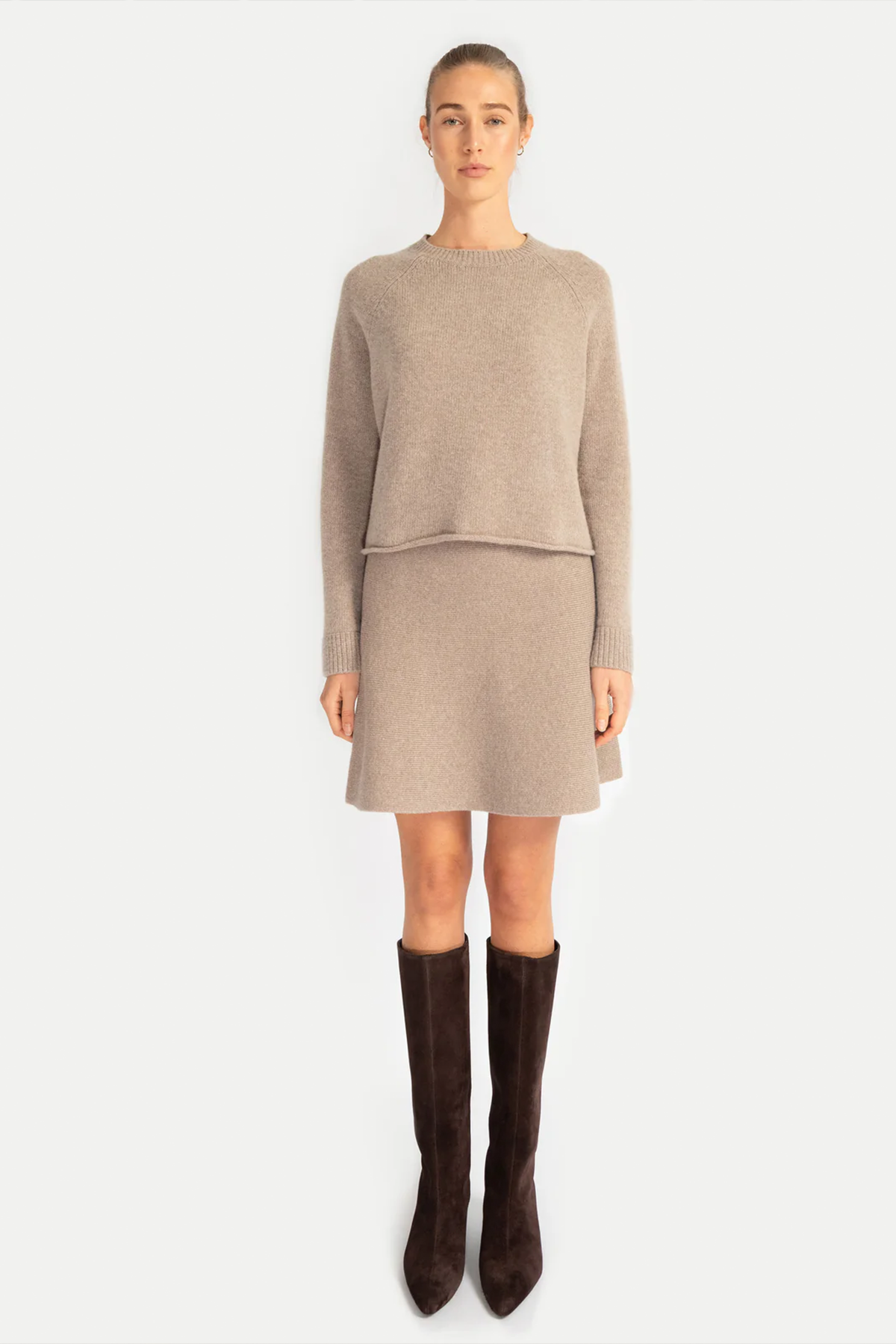 Rock Gigi beige Damen – C.Wirschke Düsseldorf