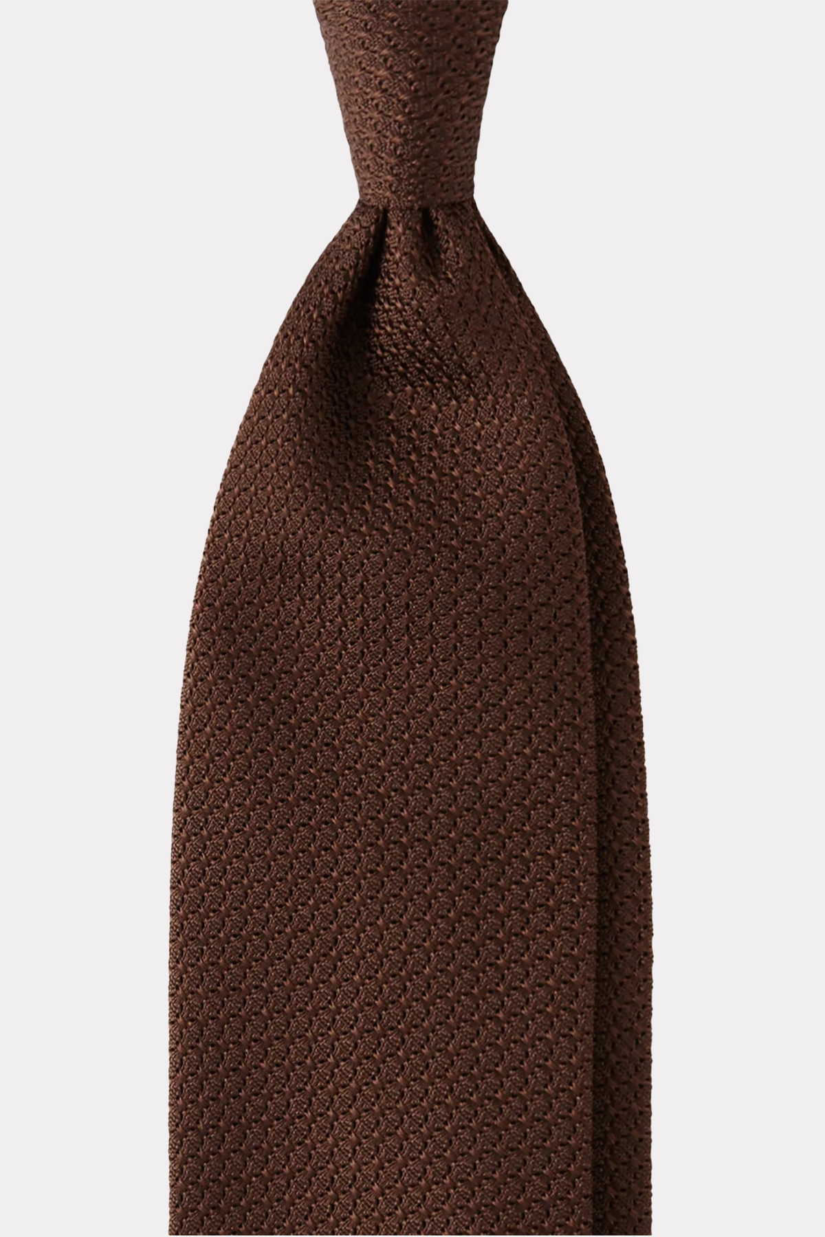 Tie in brown