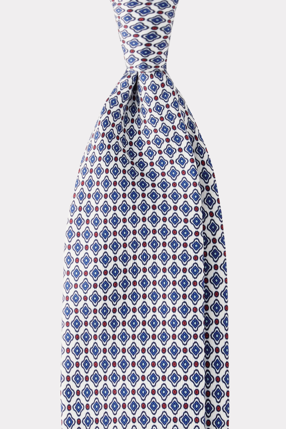 Tie in white