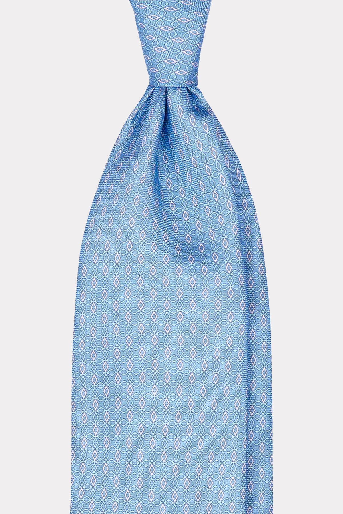 Tie in light blue
