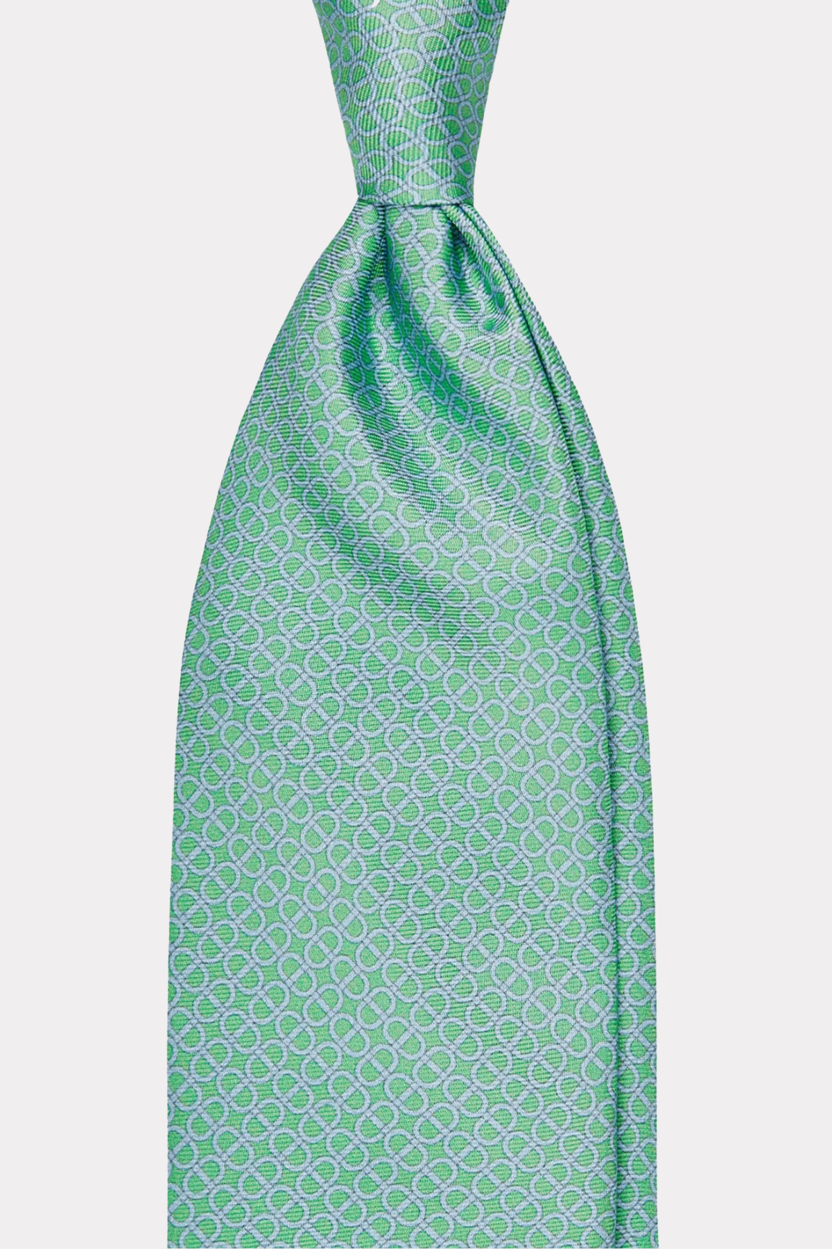 Tie in green