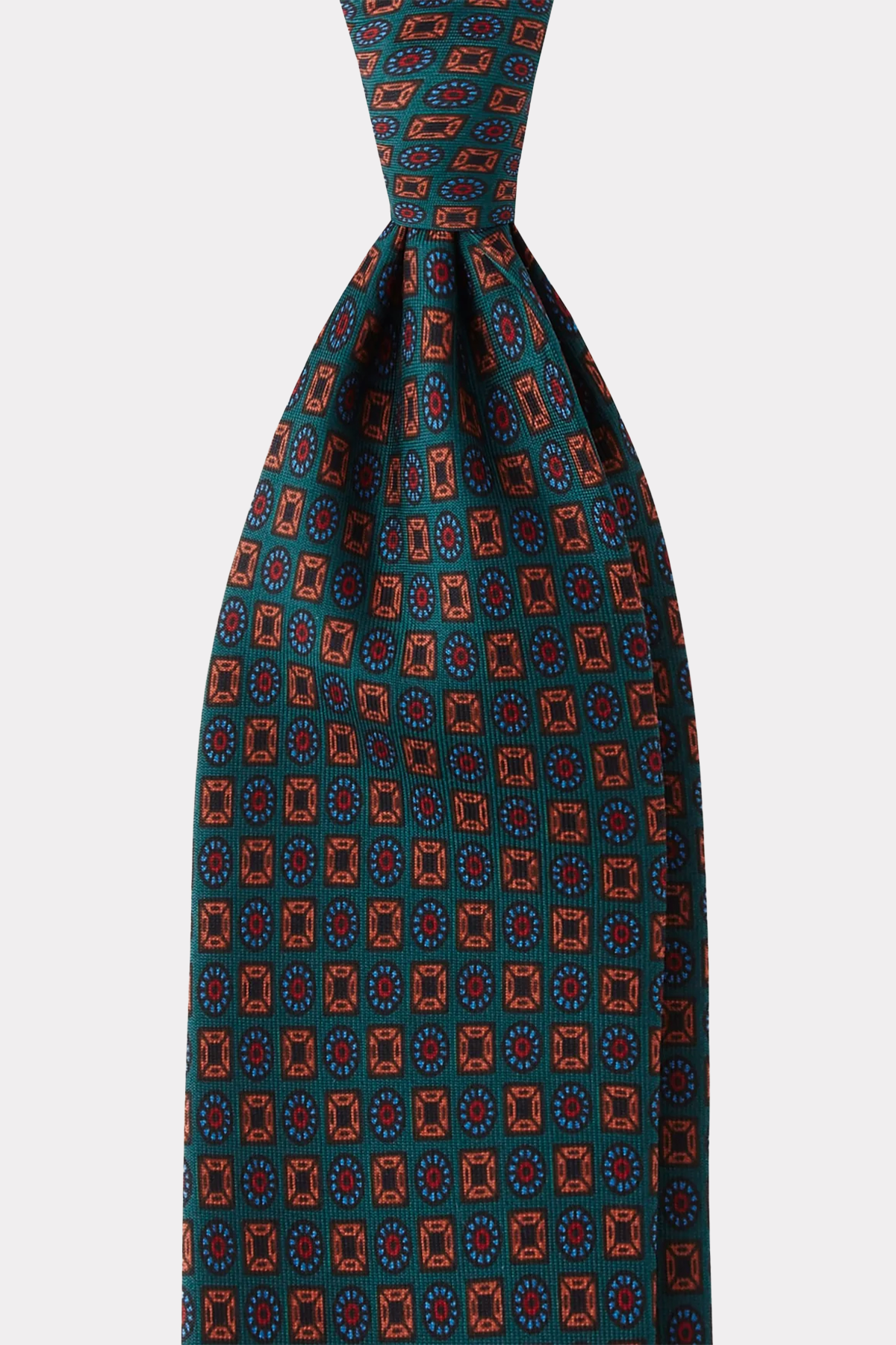 Tie in green