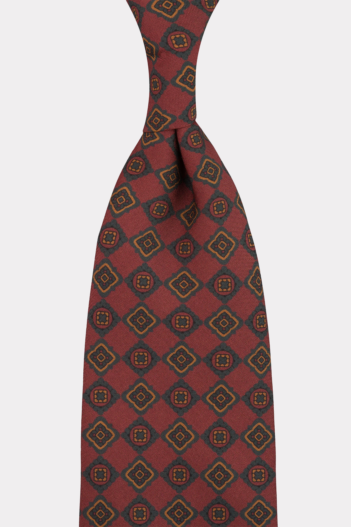 Tie in brown