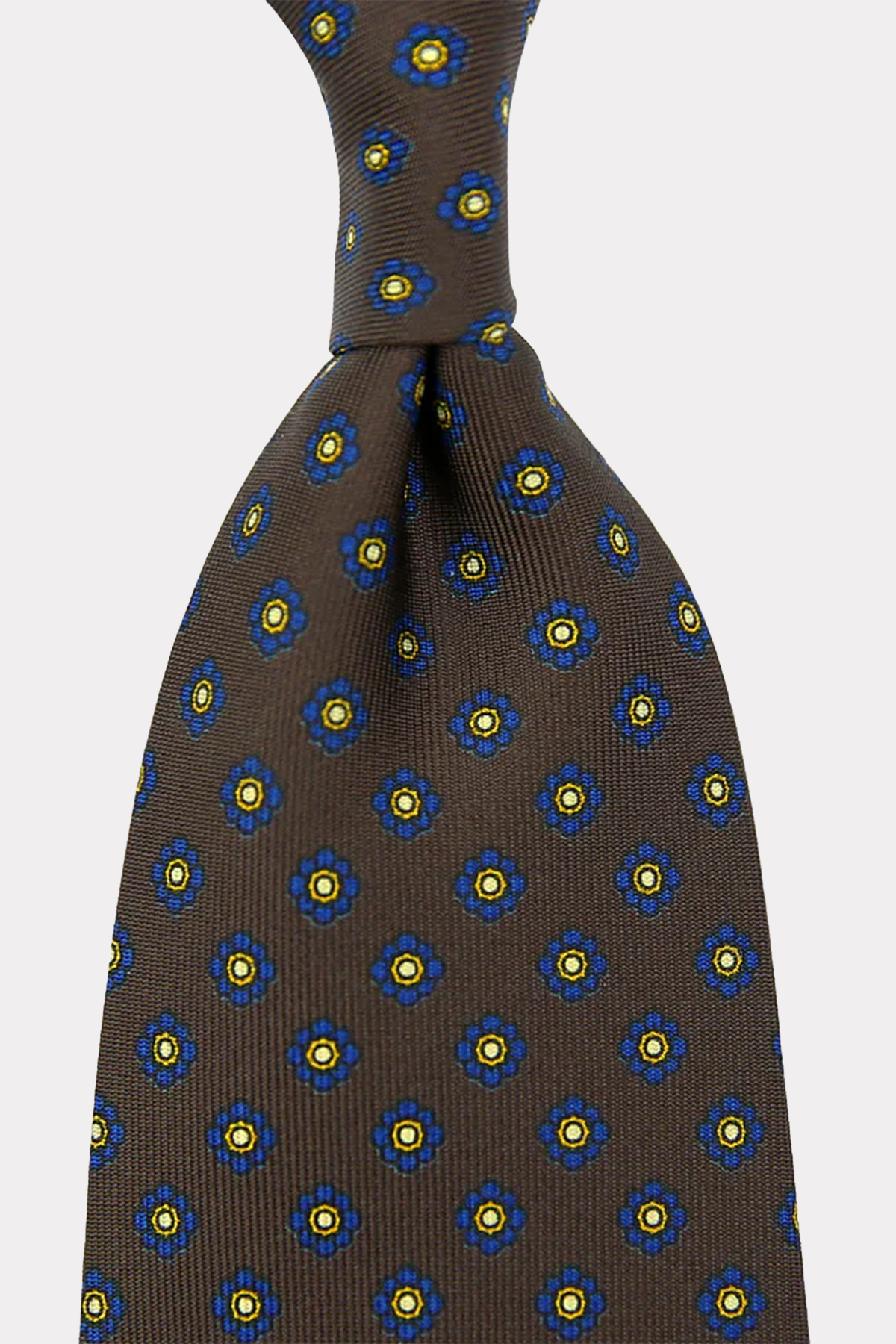 Tie in brown