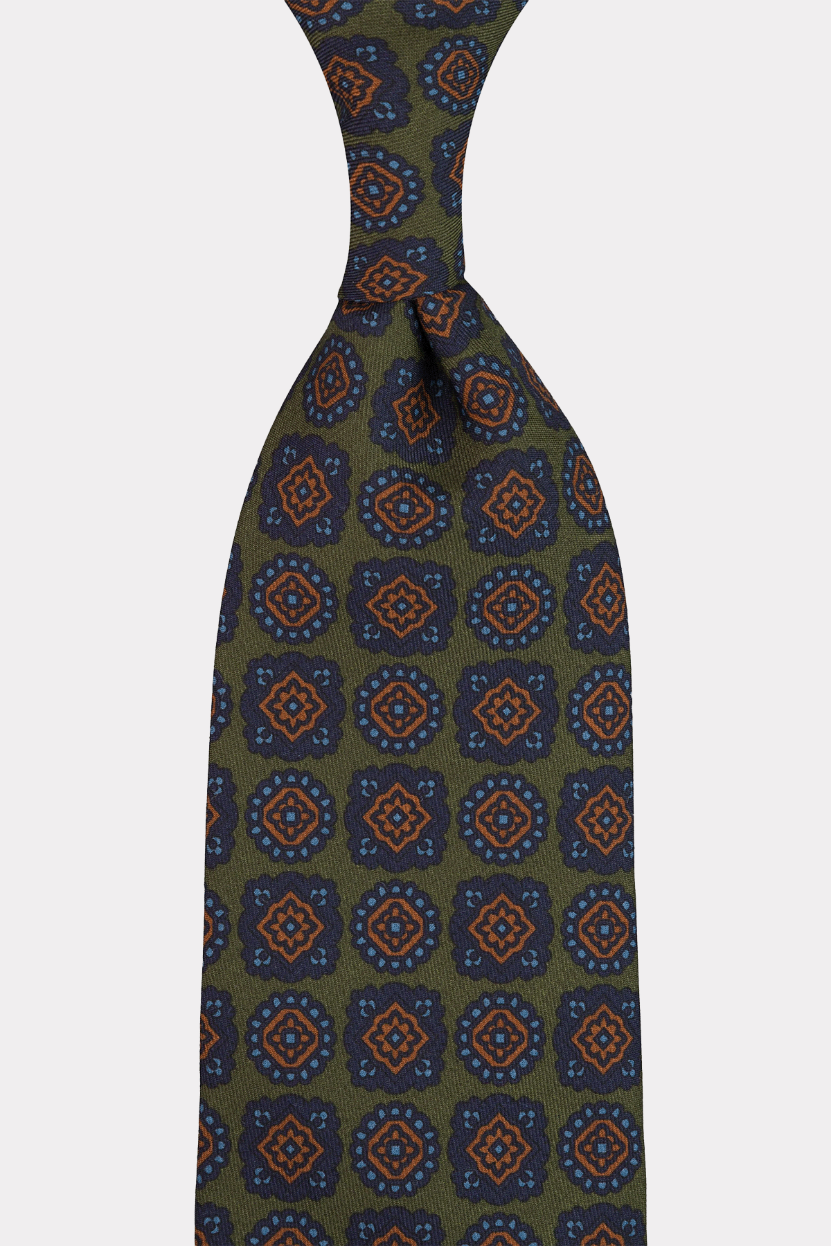 Tie in brown
