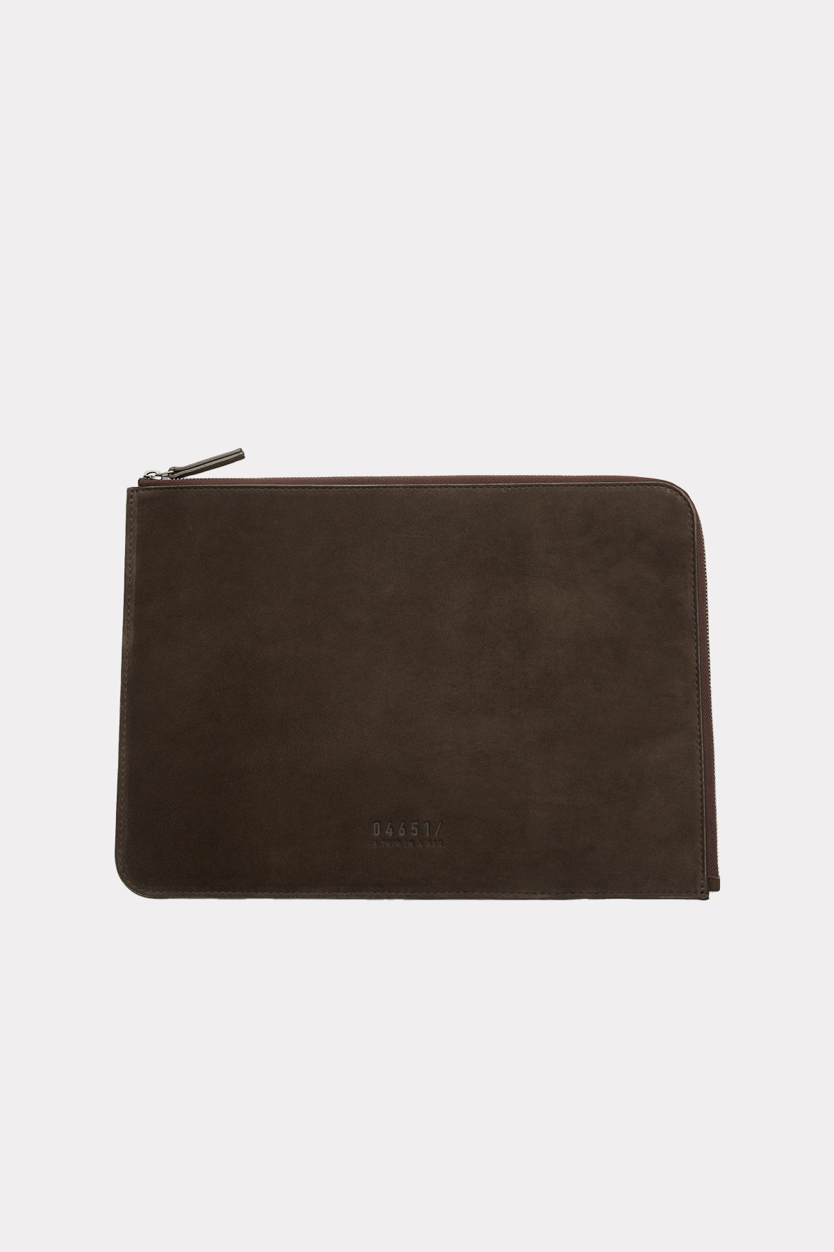 Laptop Sleeve in dunkelbraun