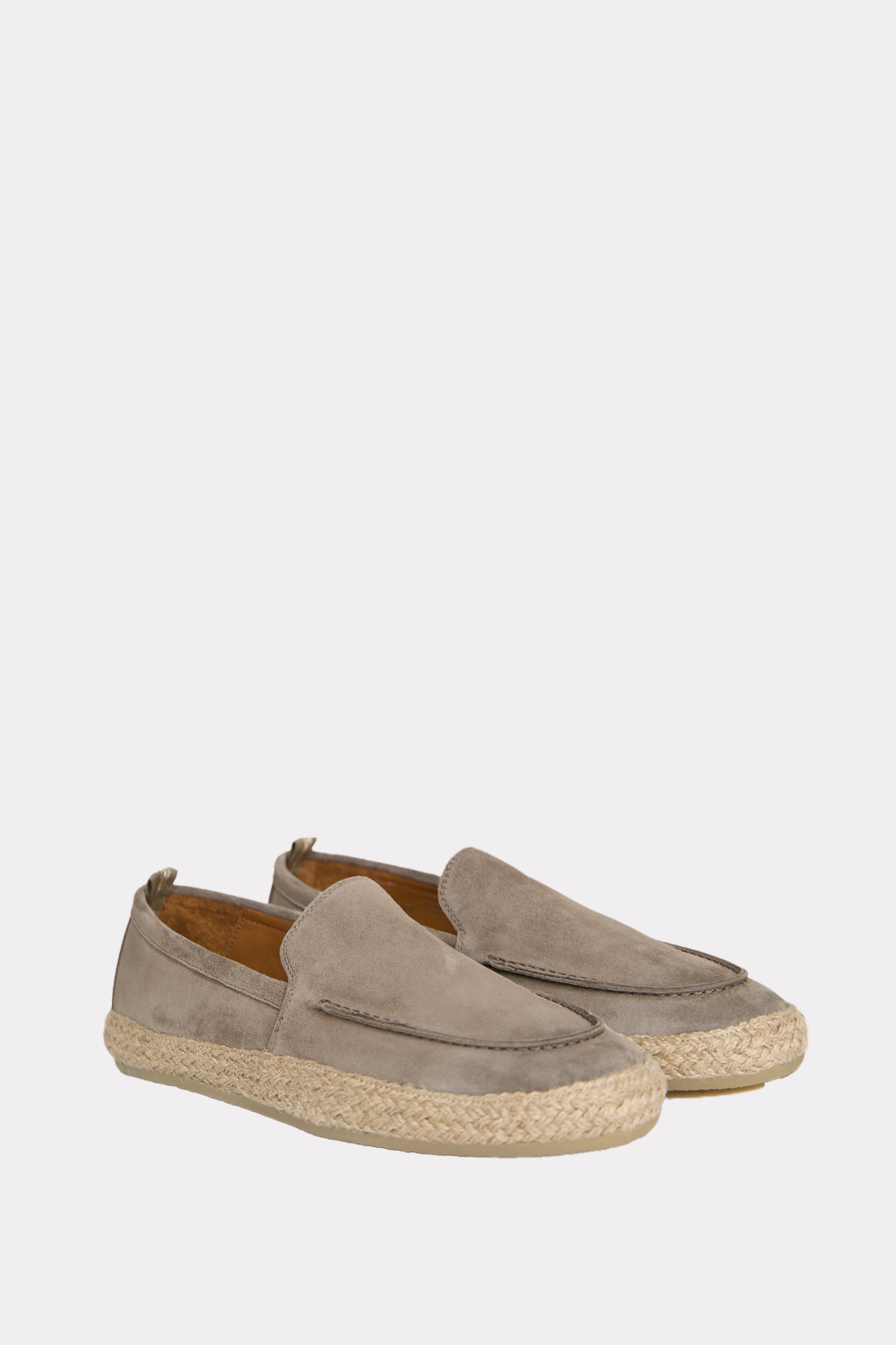 slippers in beige