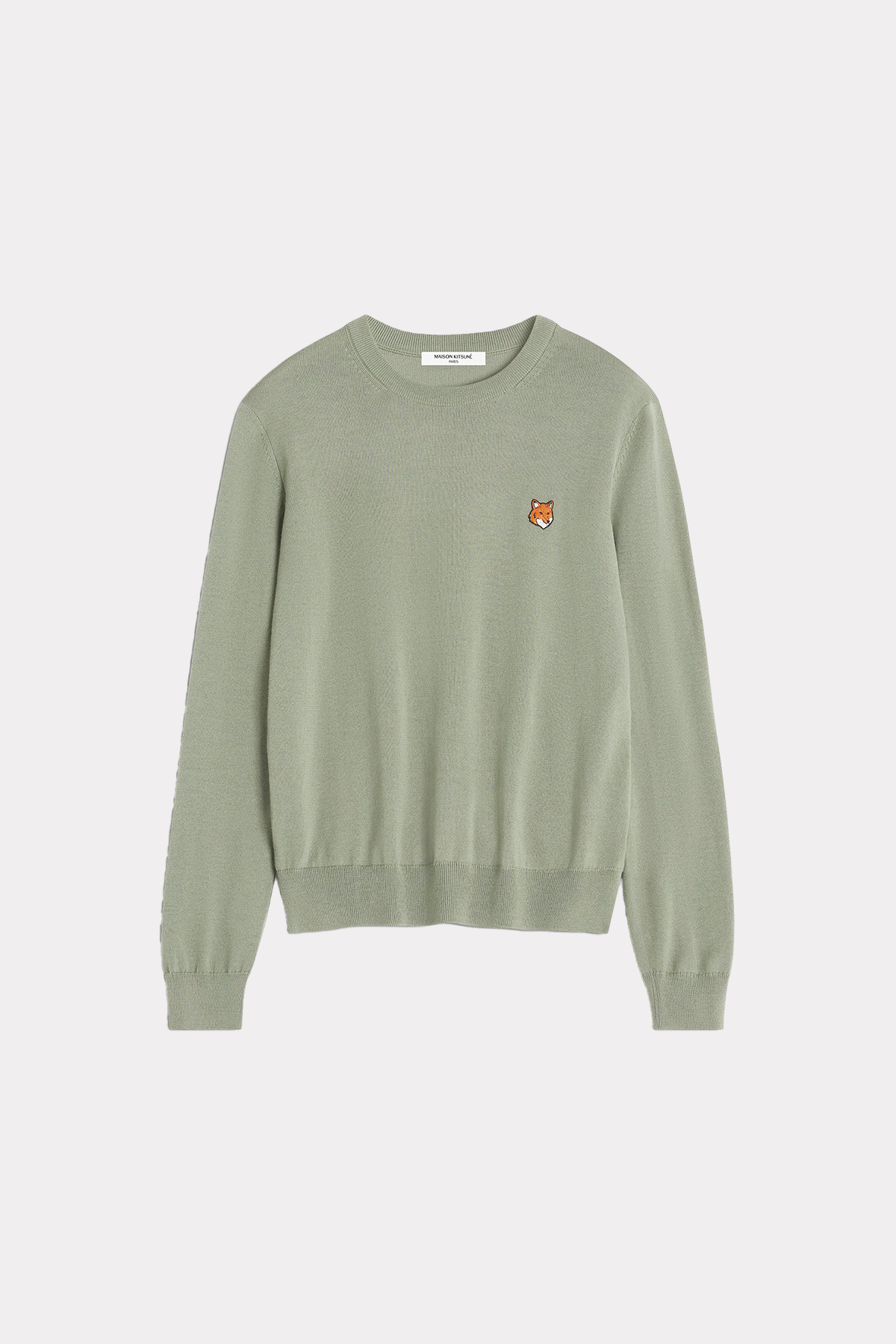 Merino Pullover in grün