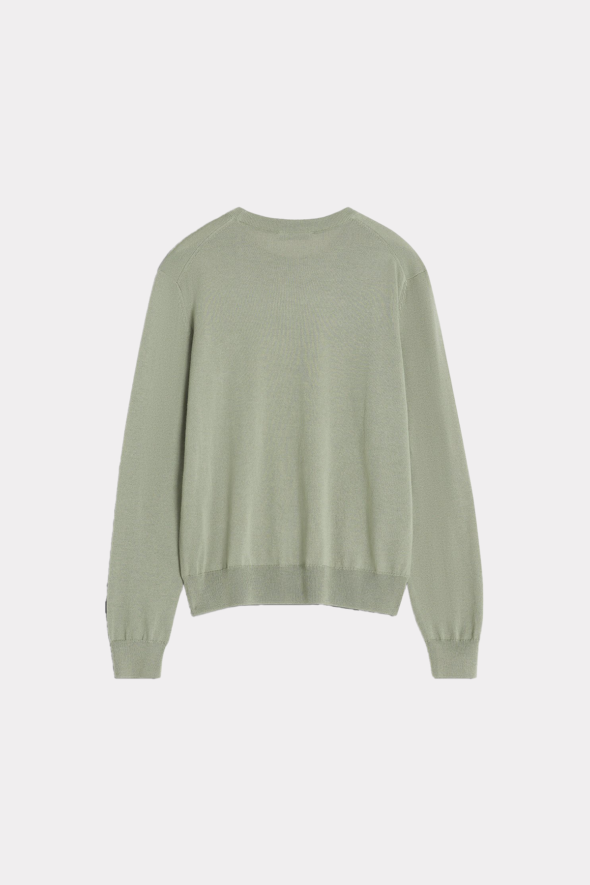 Merino Pullover in grün