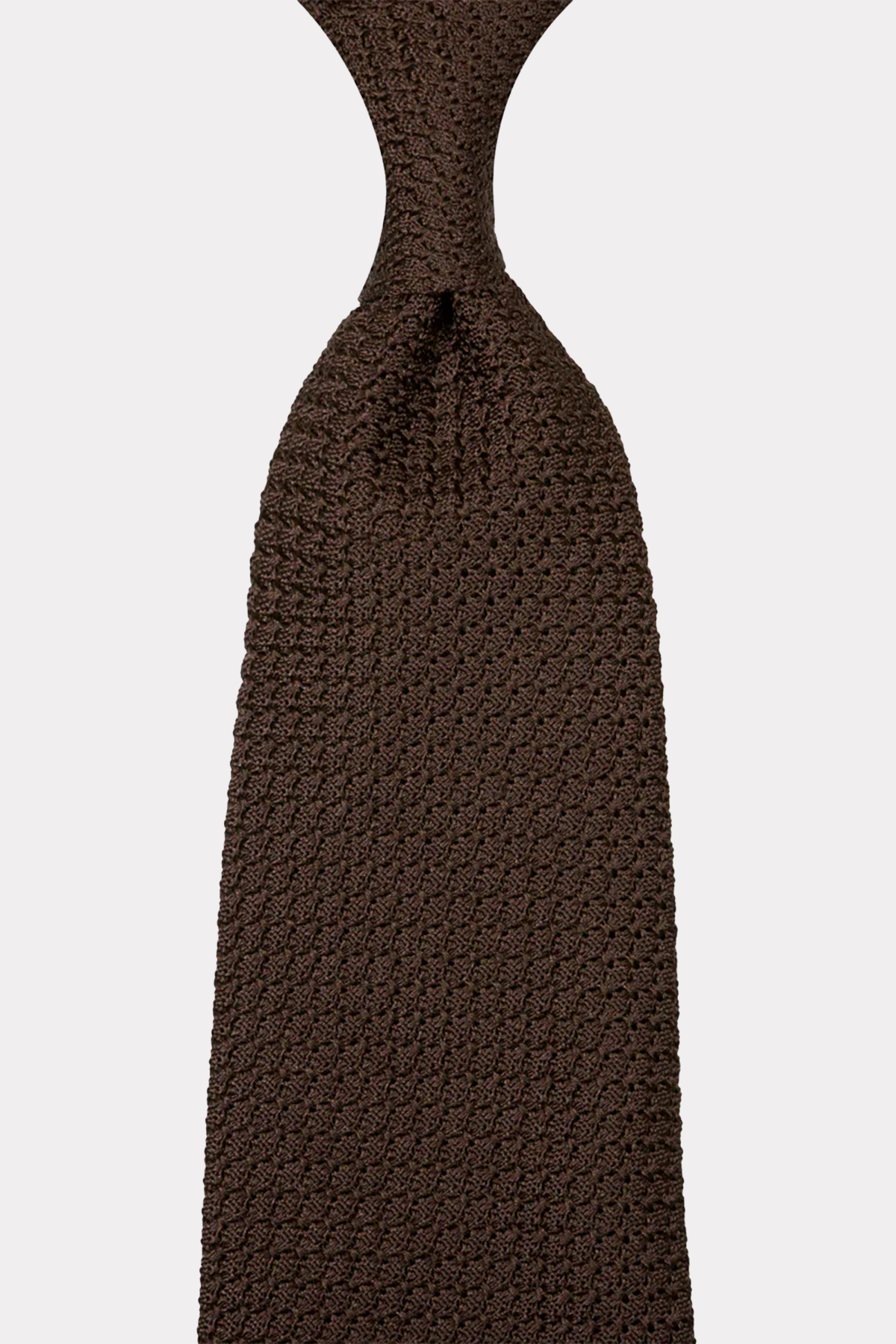 Tie in brown