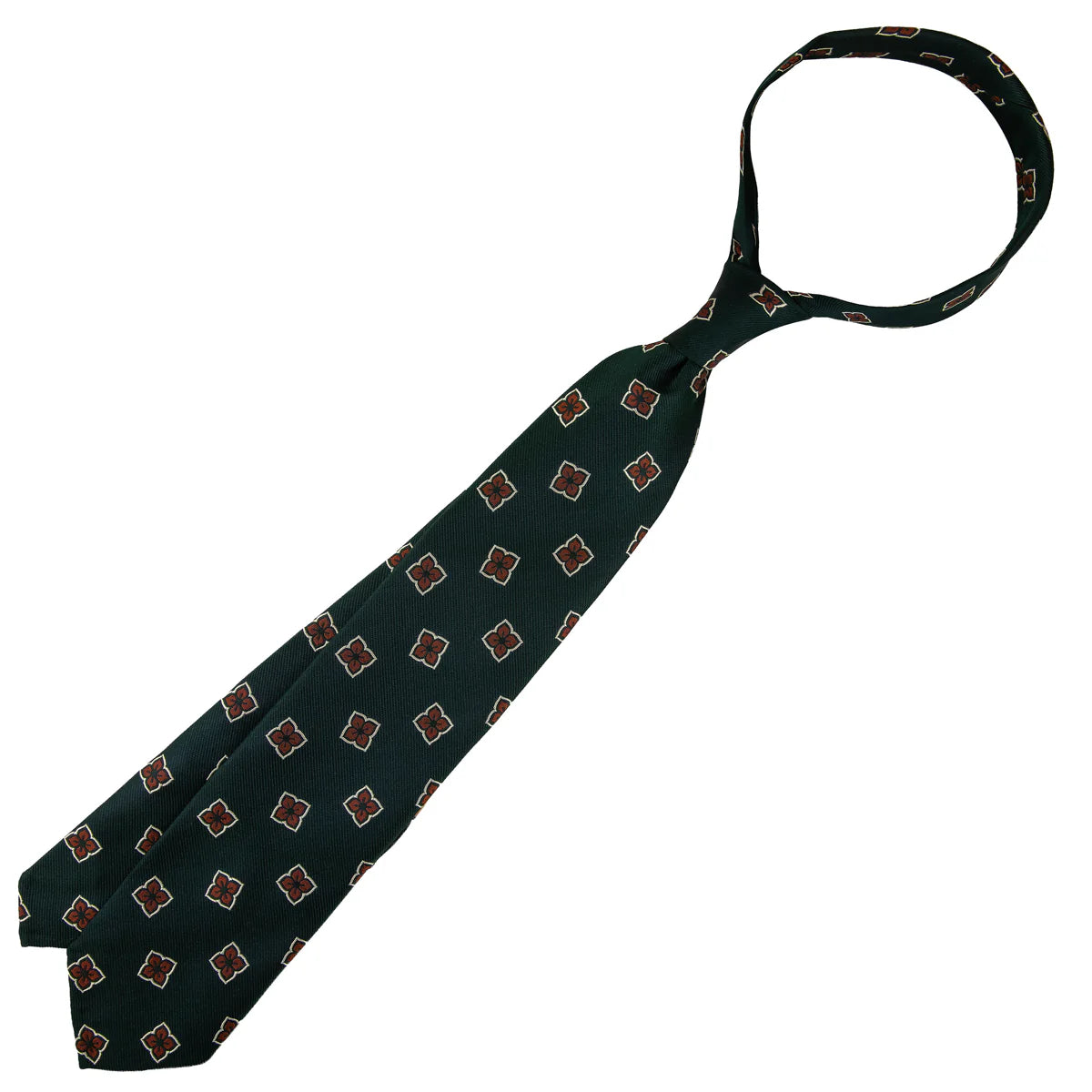 Tie in brown