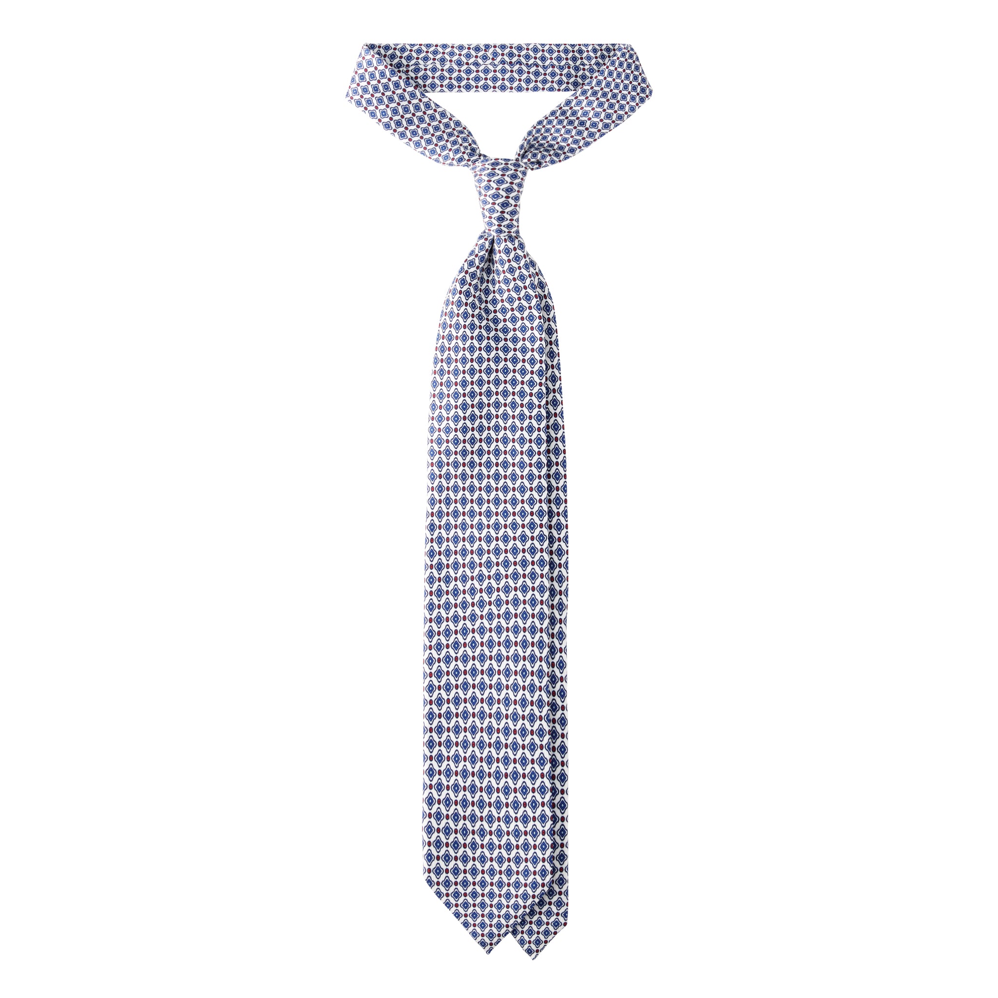 Tie in white