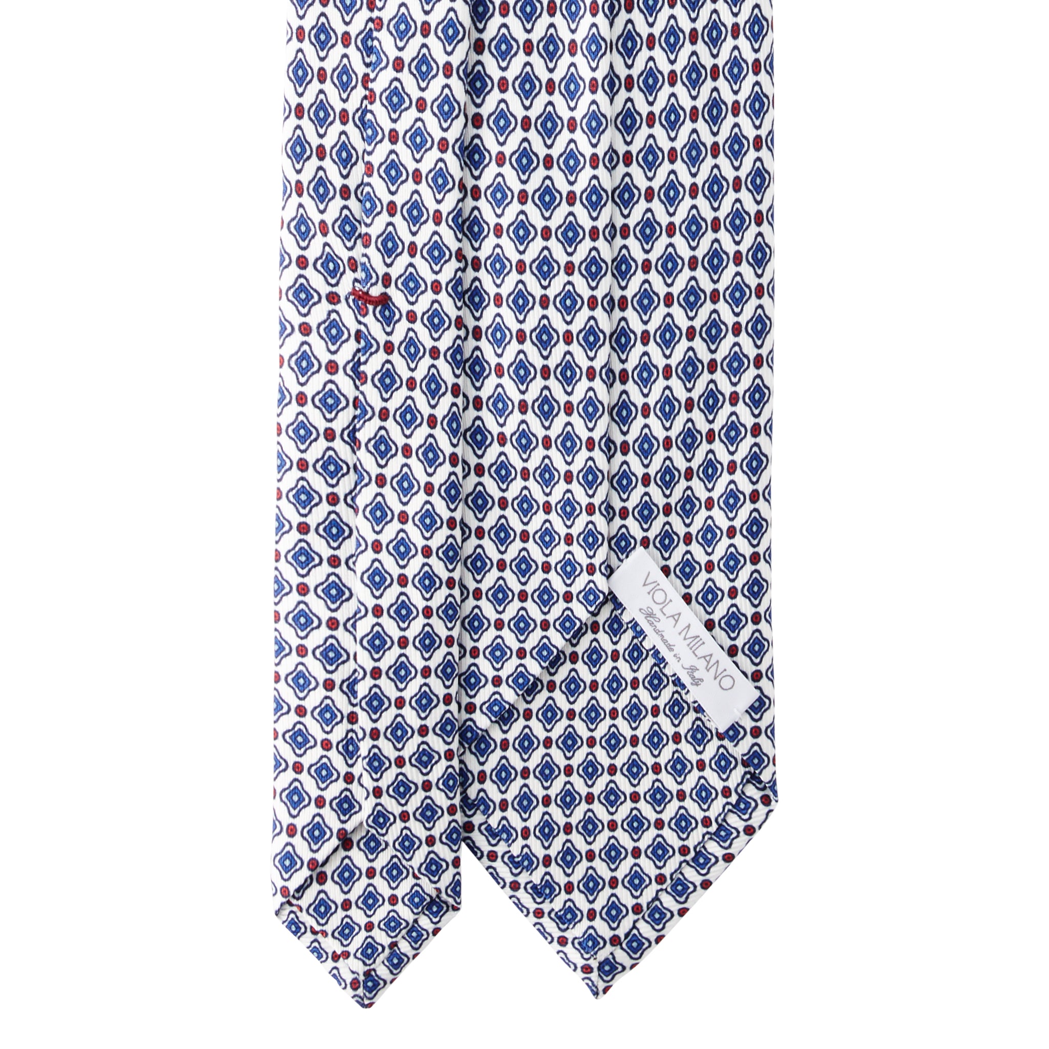 Tie in white