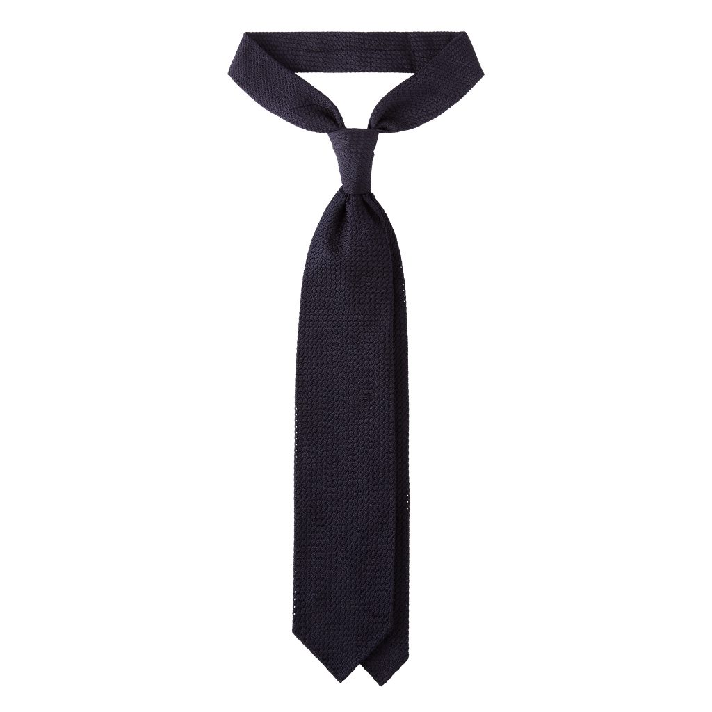 Tie in navy