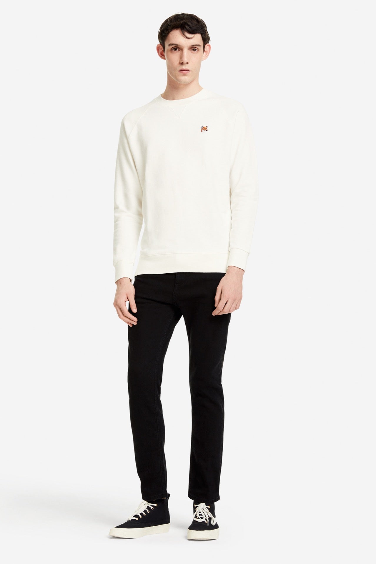 Sweatshirt in beige