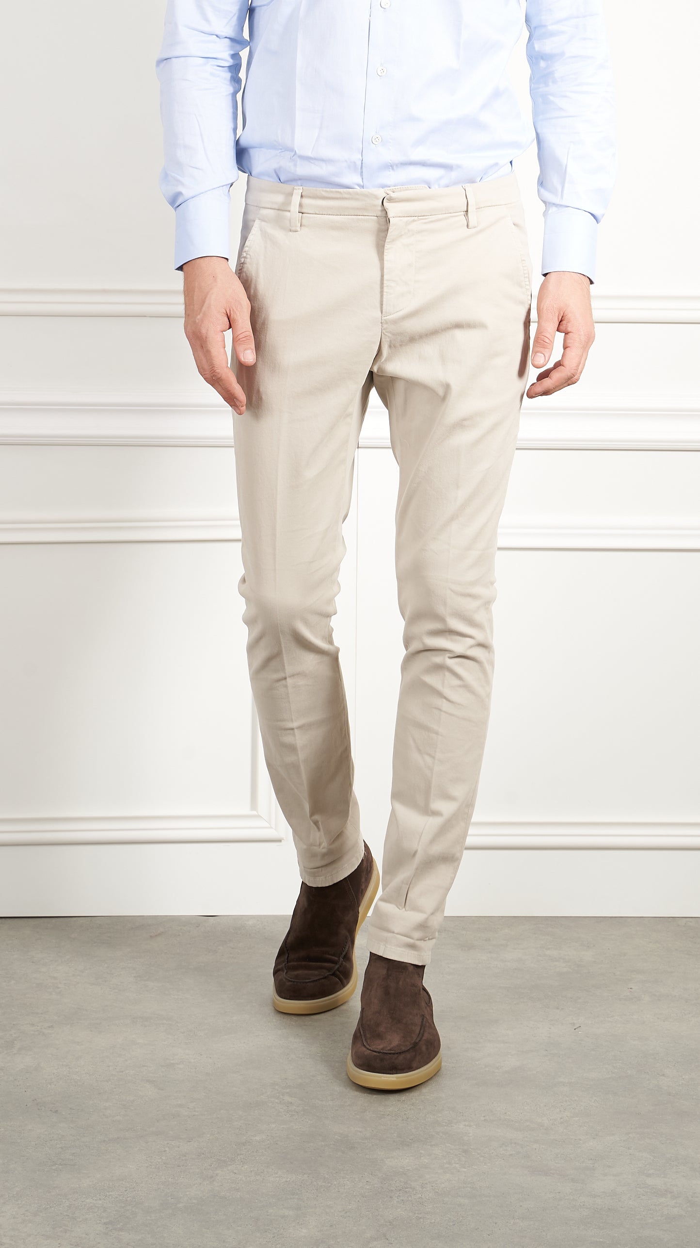 Chinohose in beige