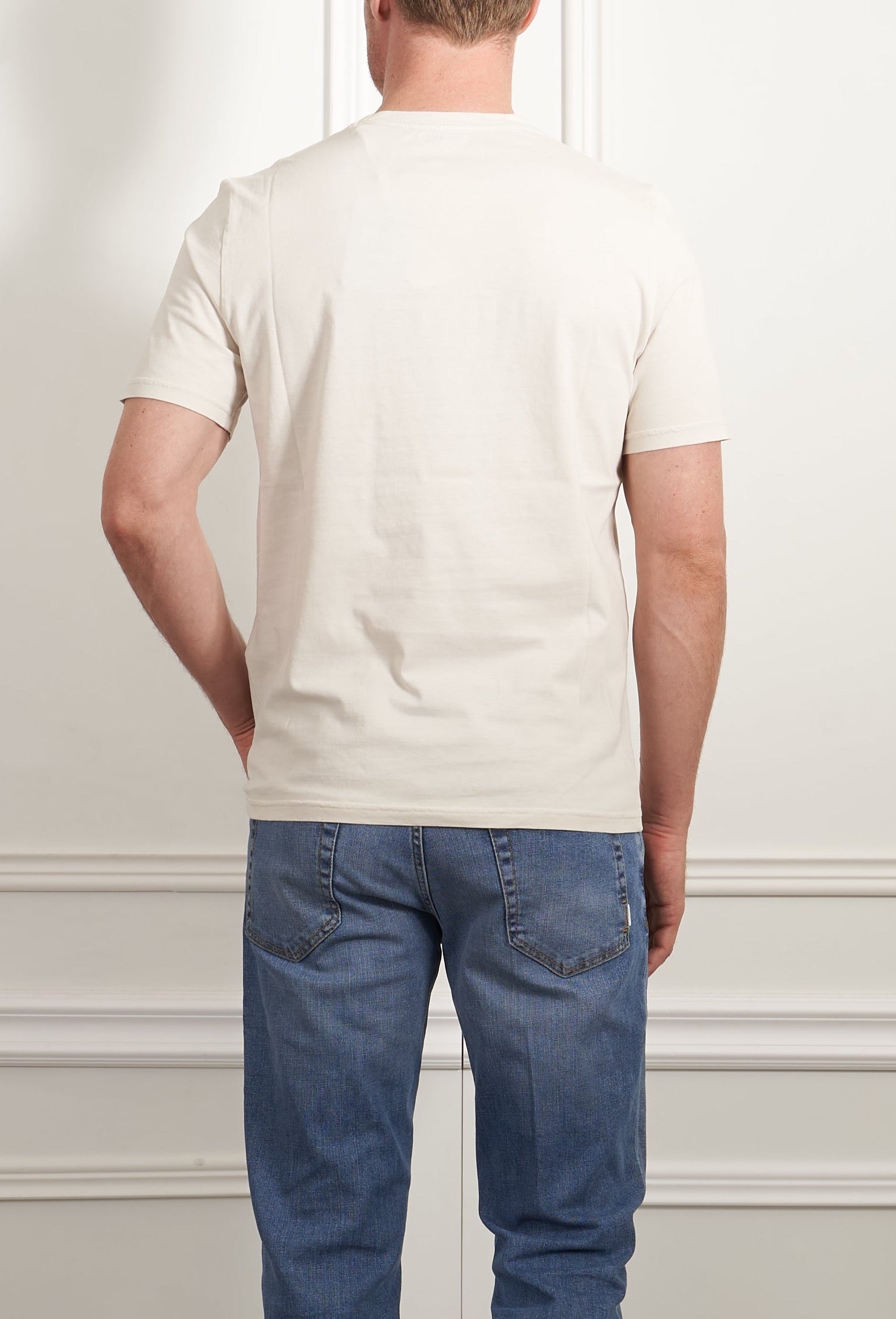 T-shirt in cream