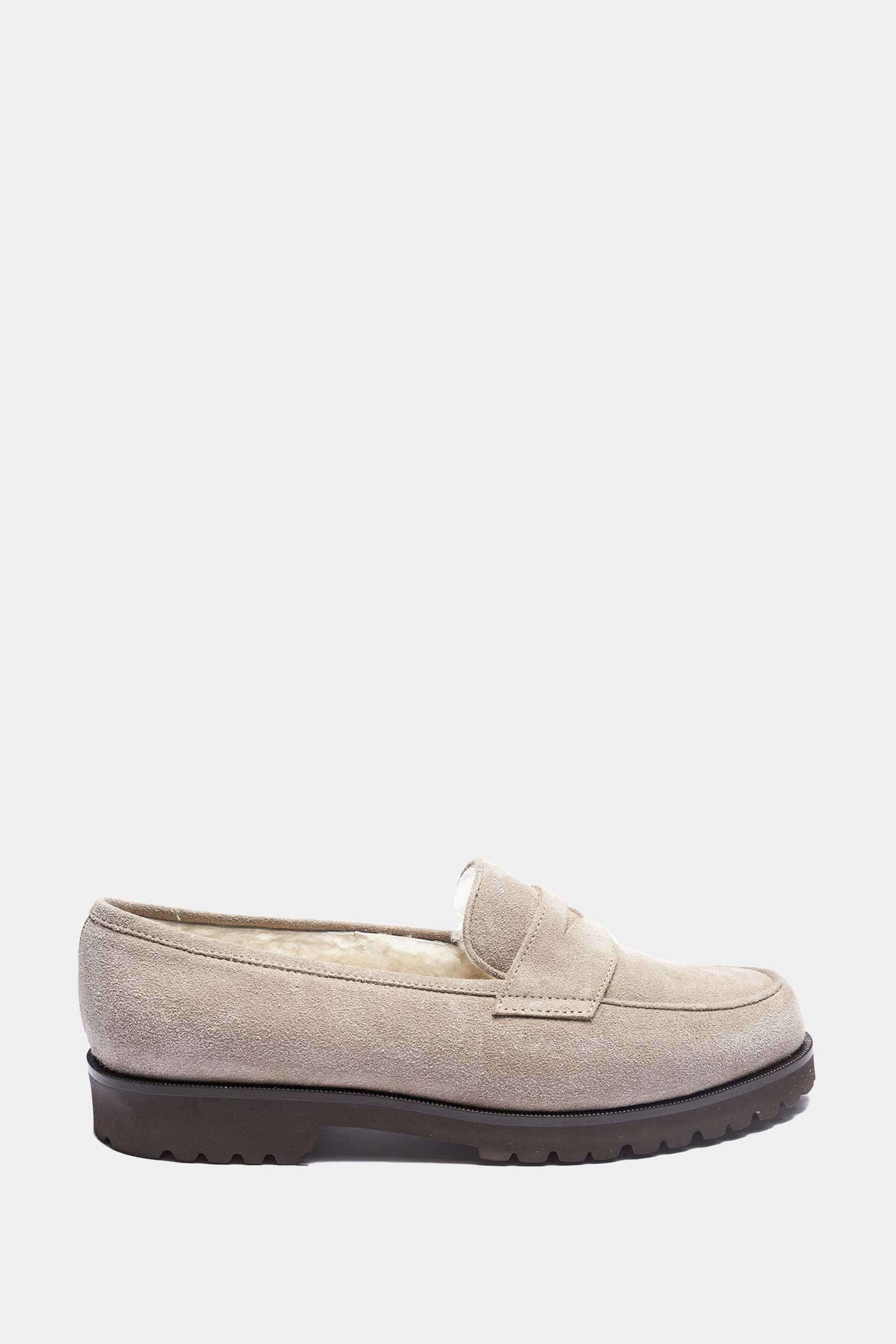 Loafer in grau