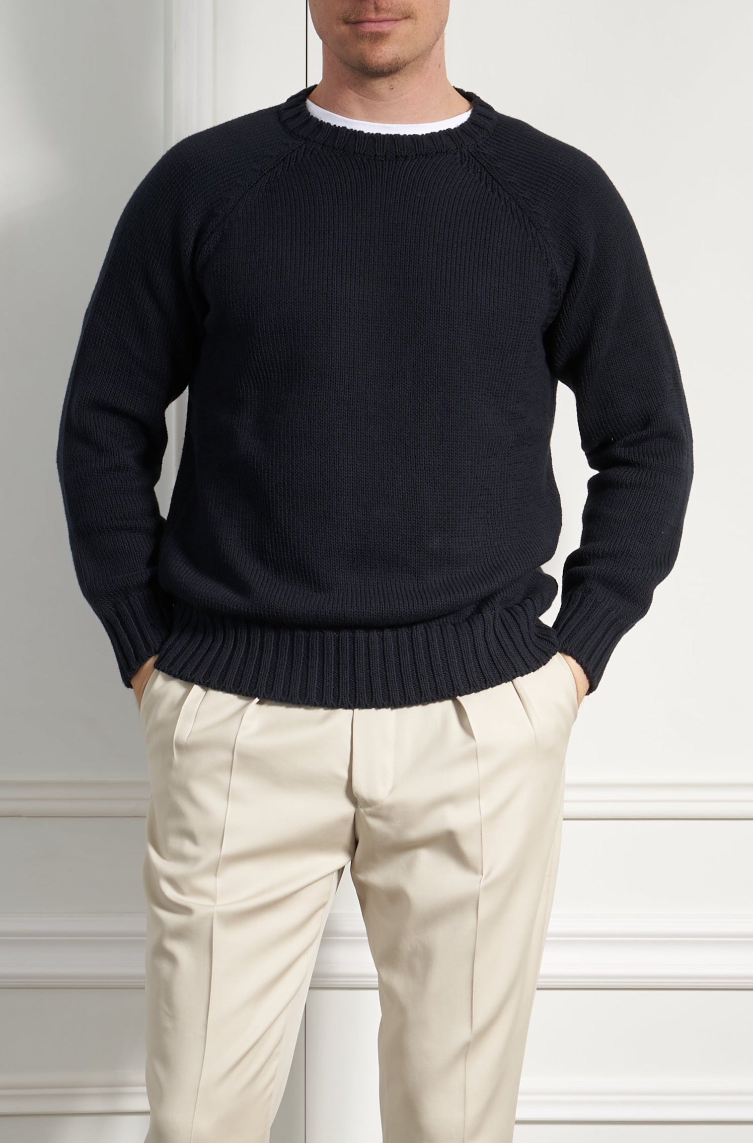 Pullover in marine