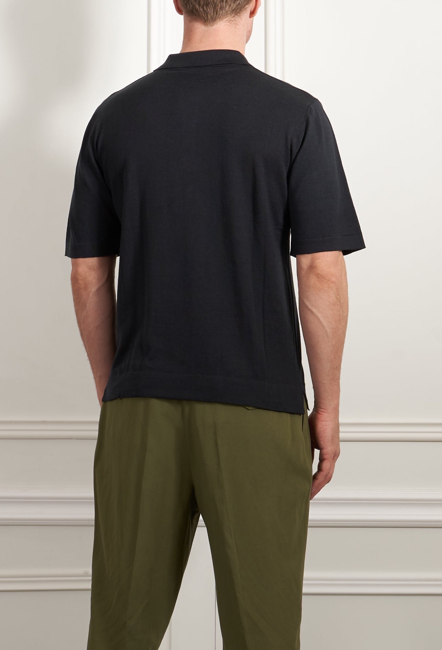 Polo shirt in navy