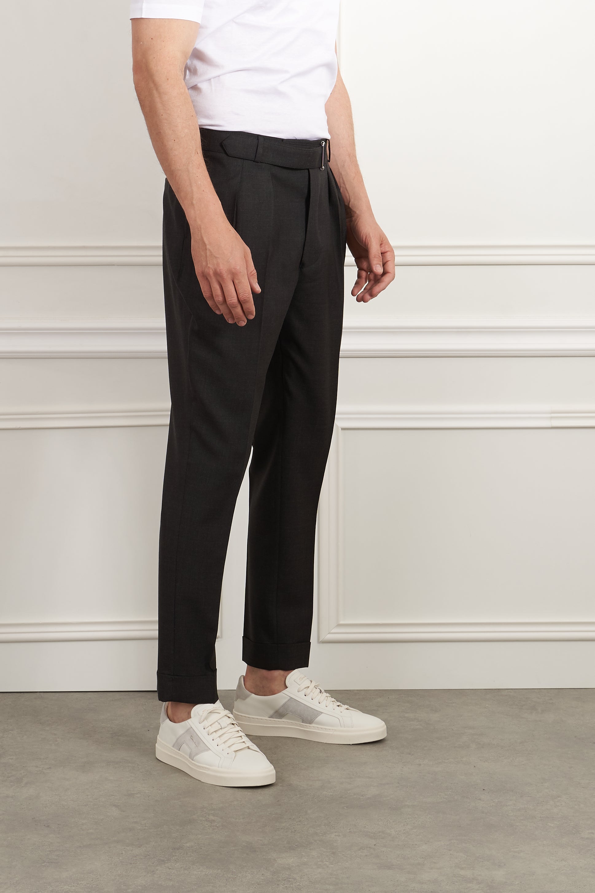 Pants in grey