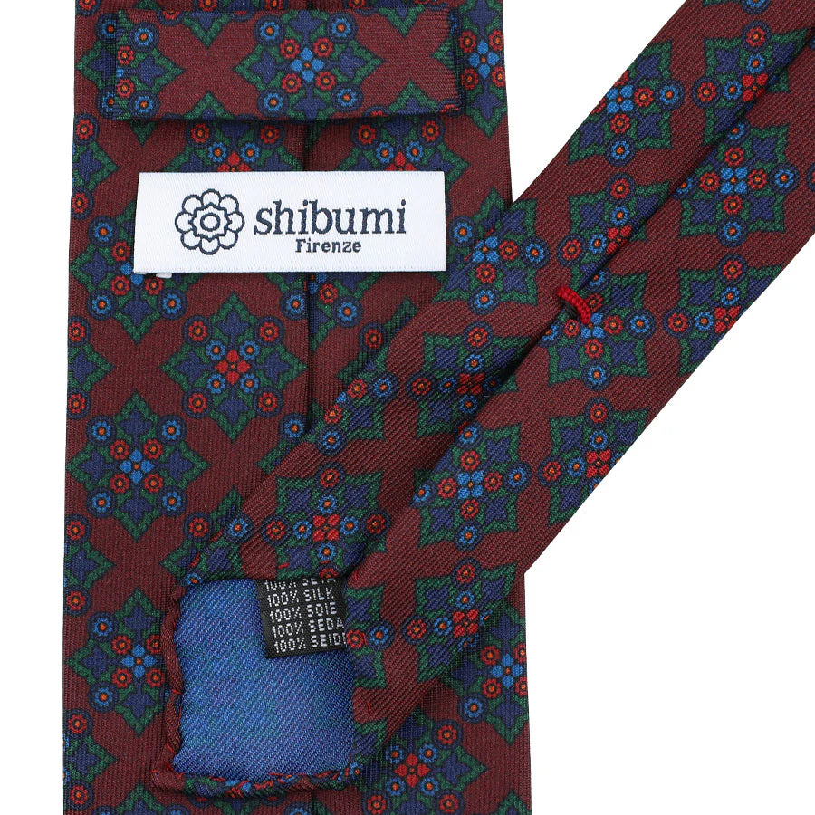Tie in brown