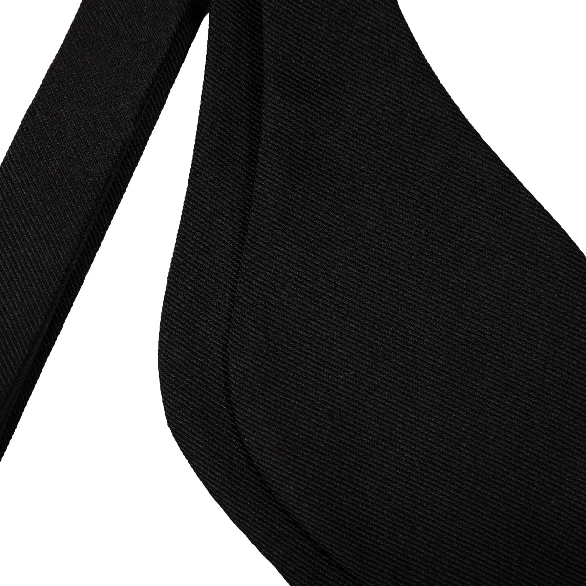 FLIEGE IN GROSGRAIN IN SCHWARZ