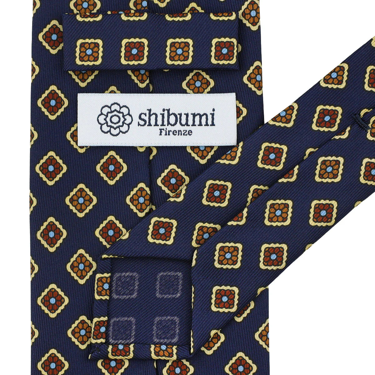 Tie in brown