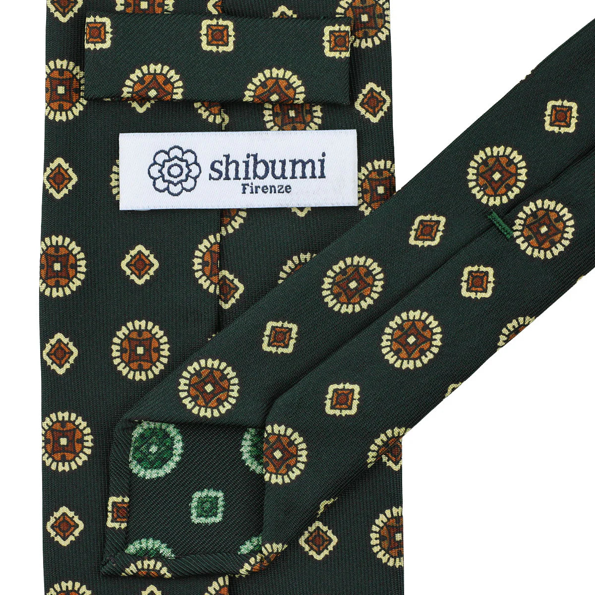 Tie in brown