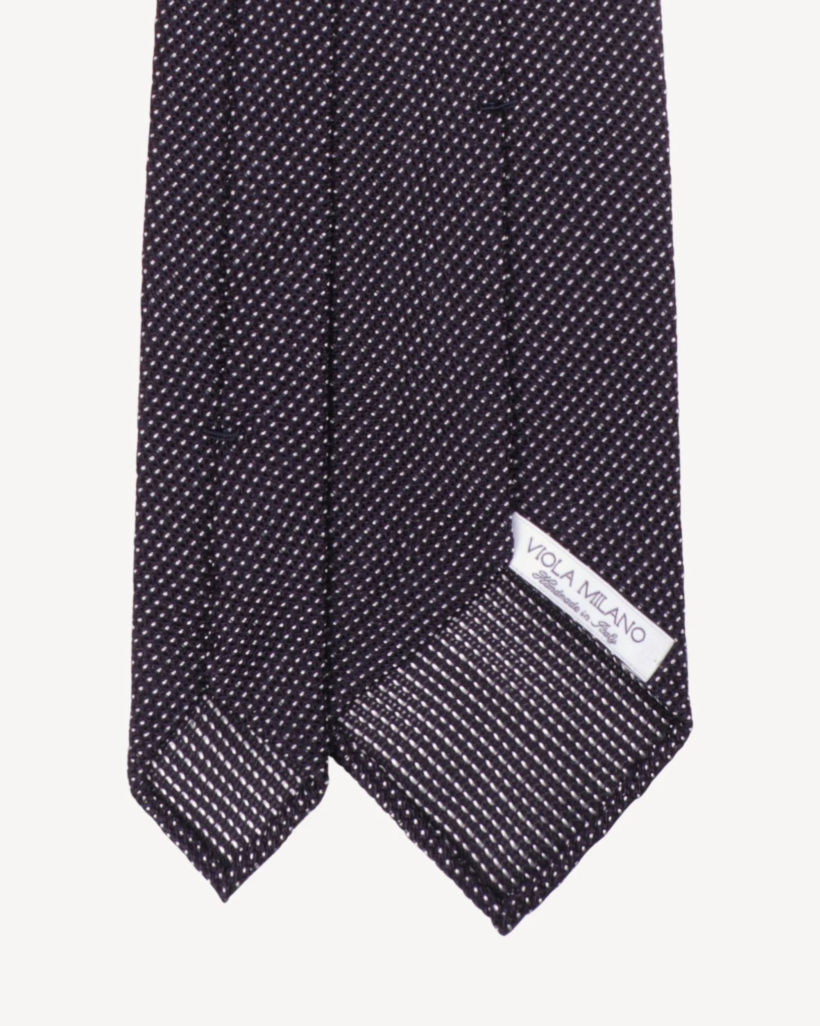 Krawatte in blau-weiss gepunktet