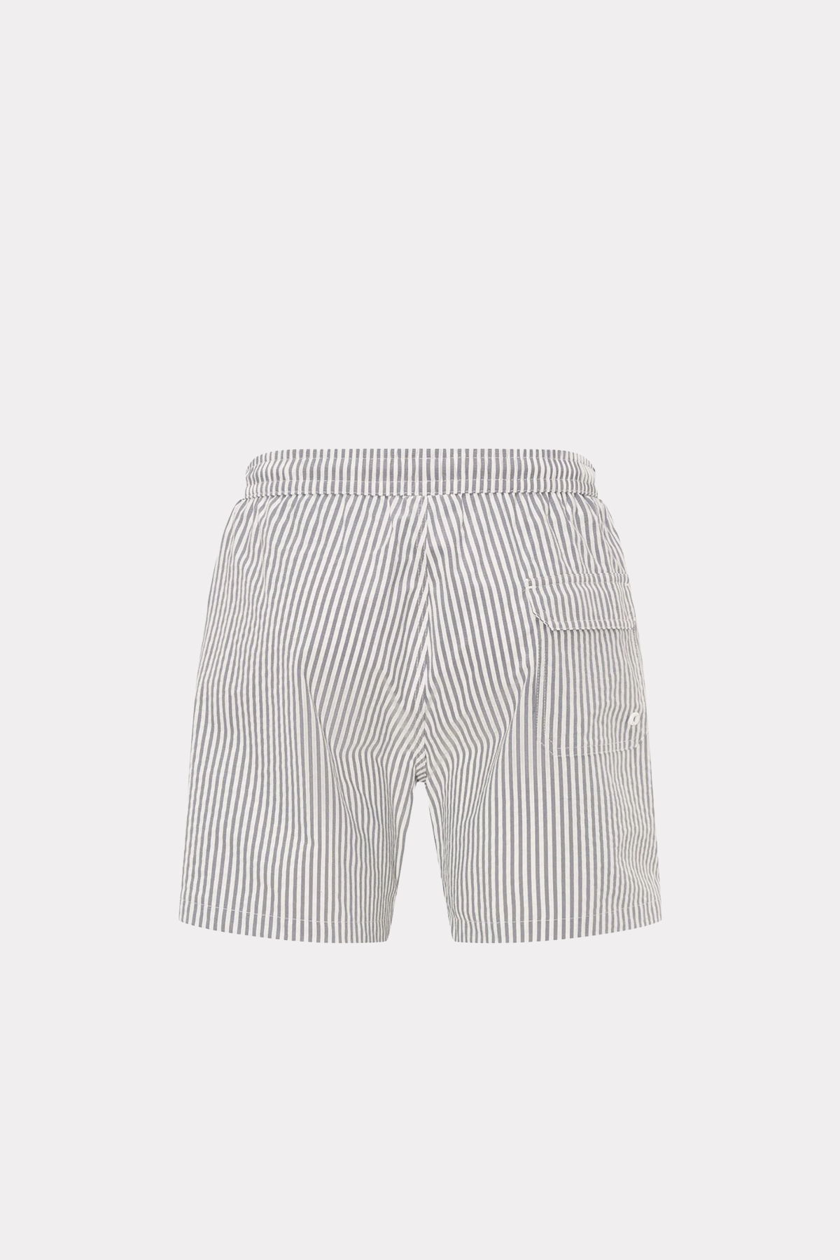 Badeshorts 'Mono Seersucker' in navy