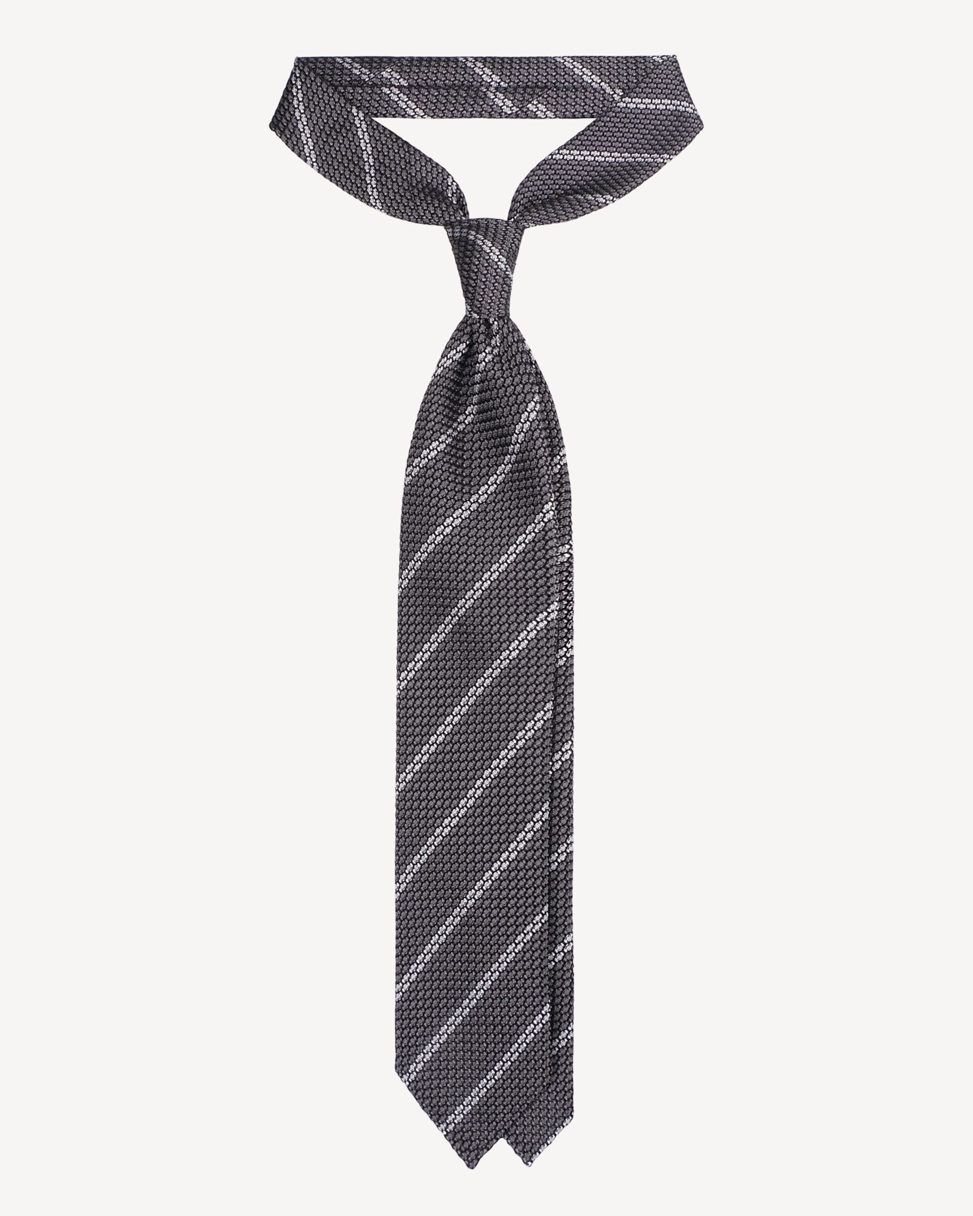Krawatte in grau