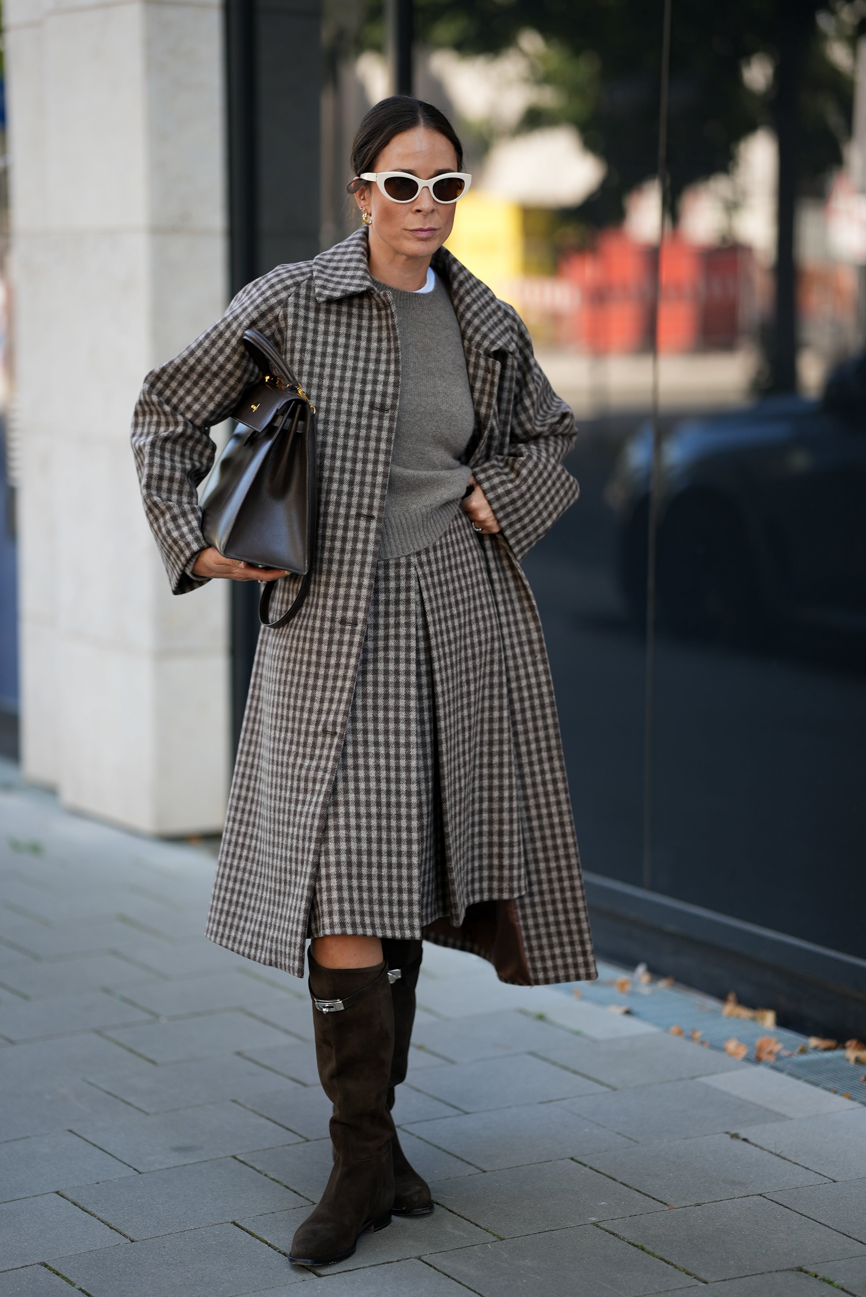 Midi dress with tie tail in yellow 