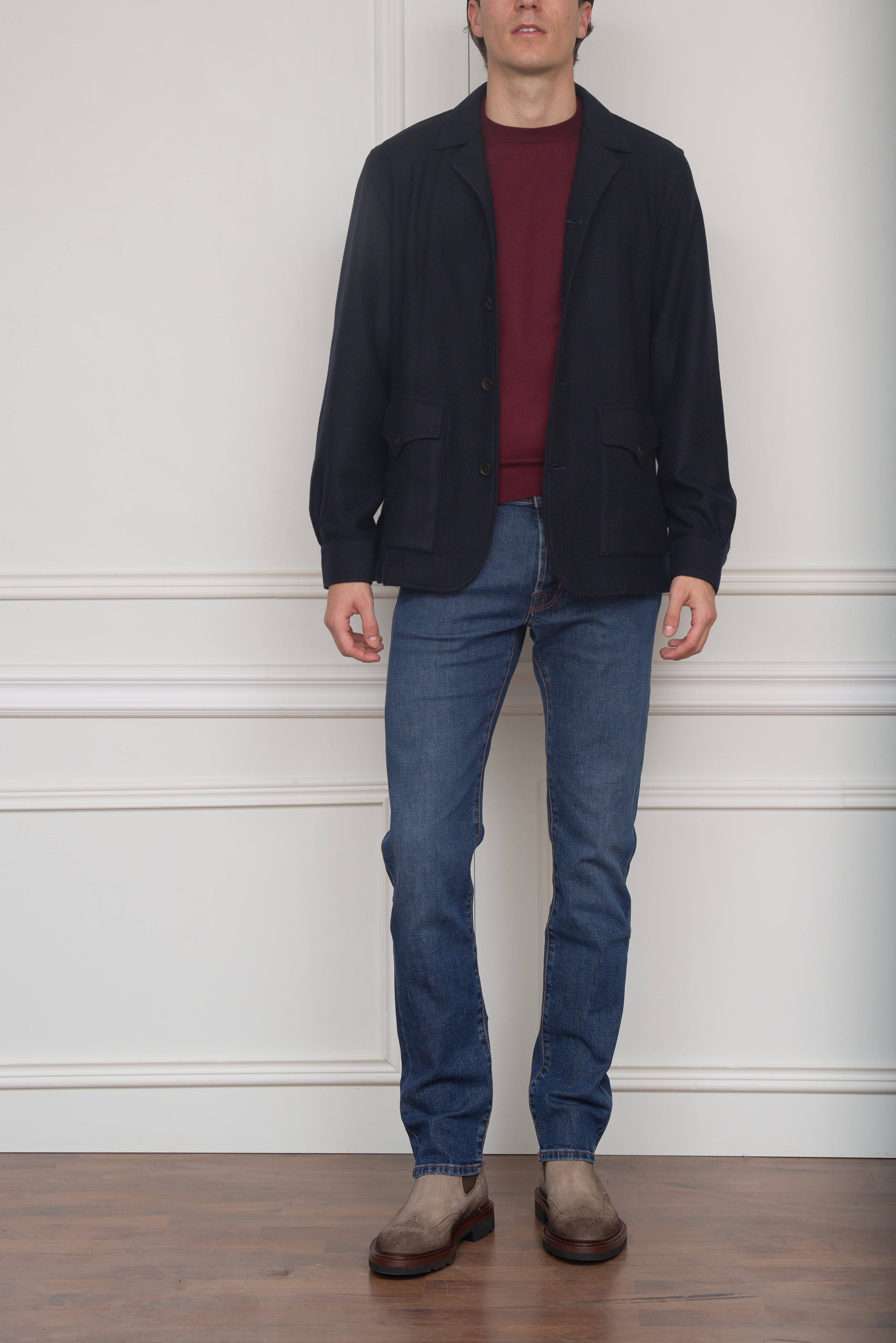 Overjacket in marine