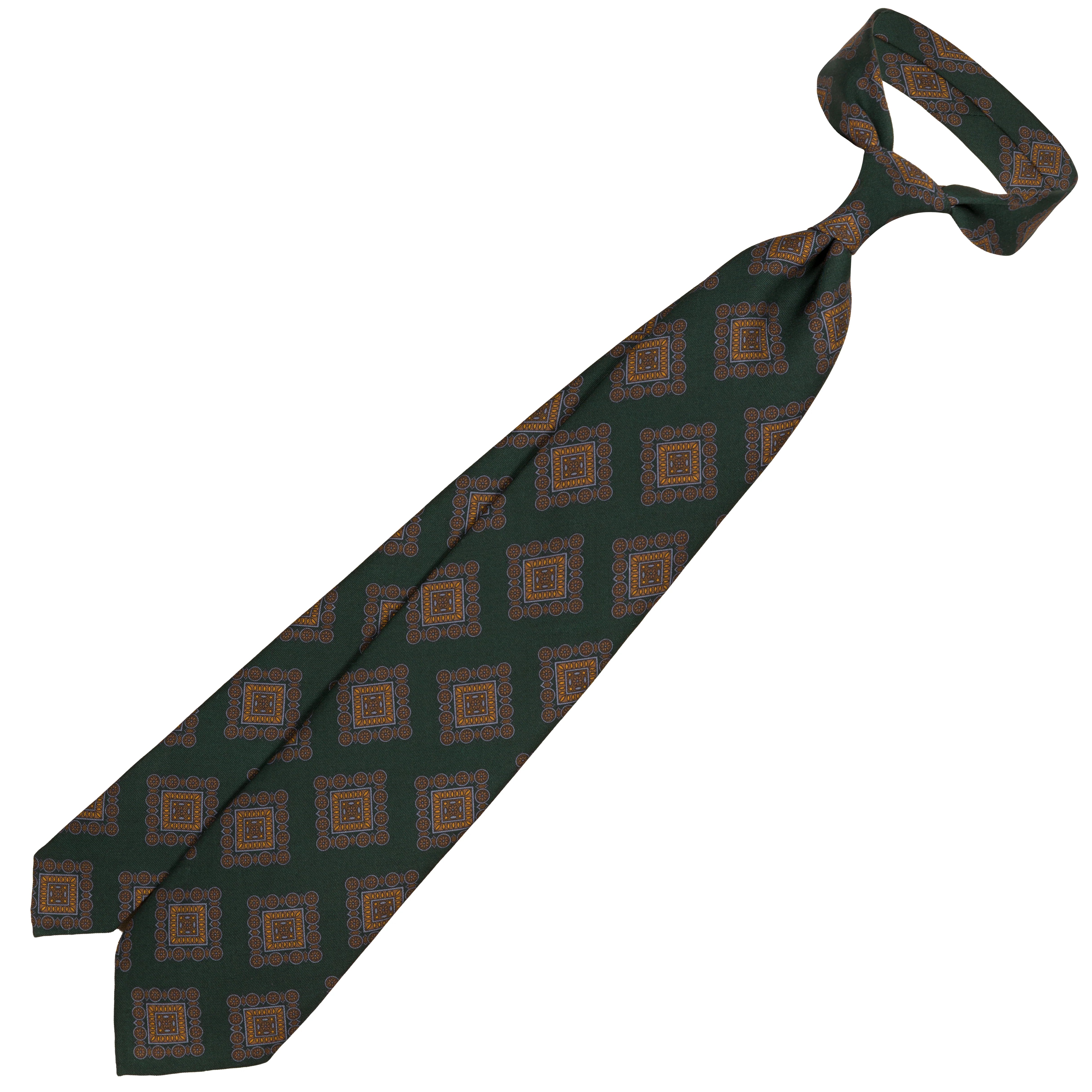 Tie in brown