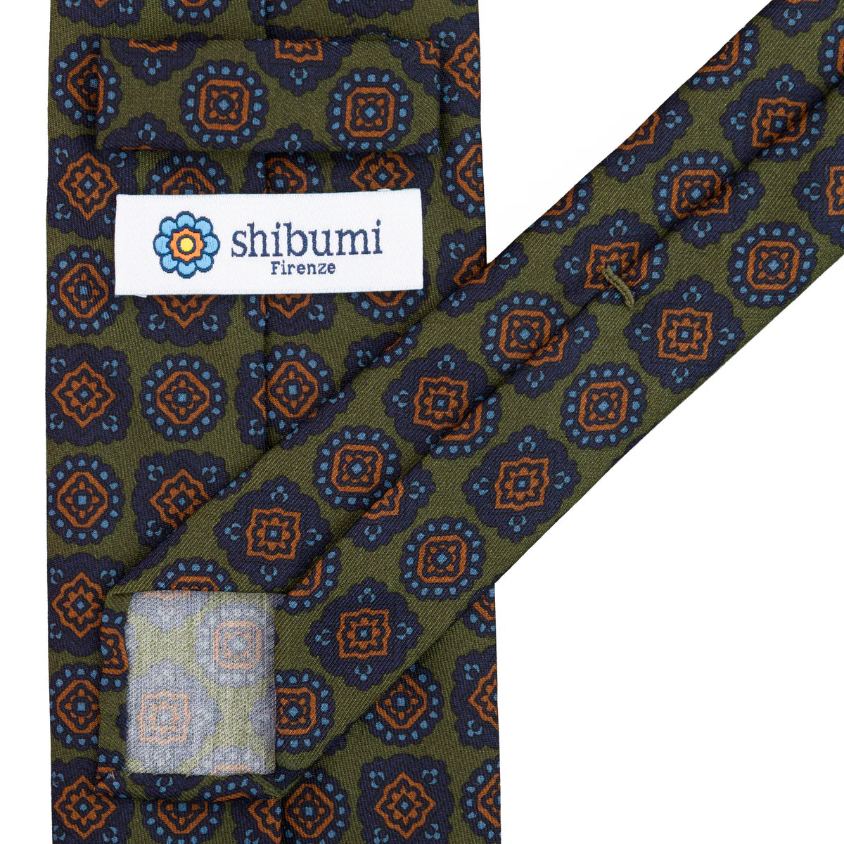 Tie in brown