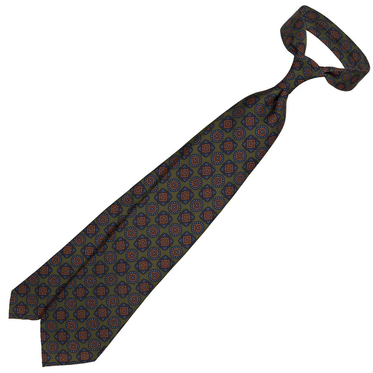 Tie in brown
