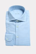 light grey shirt