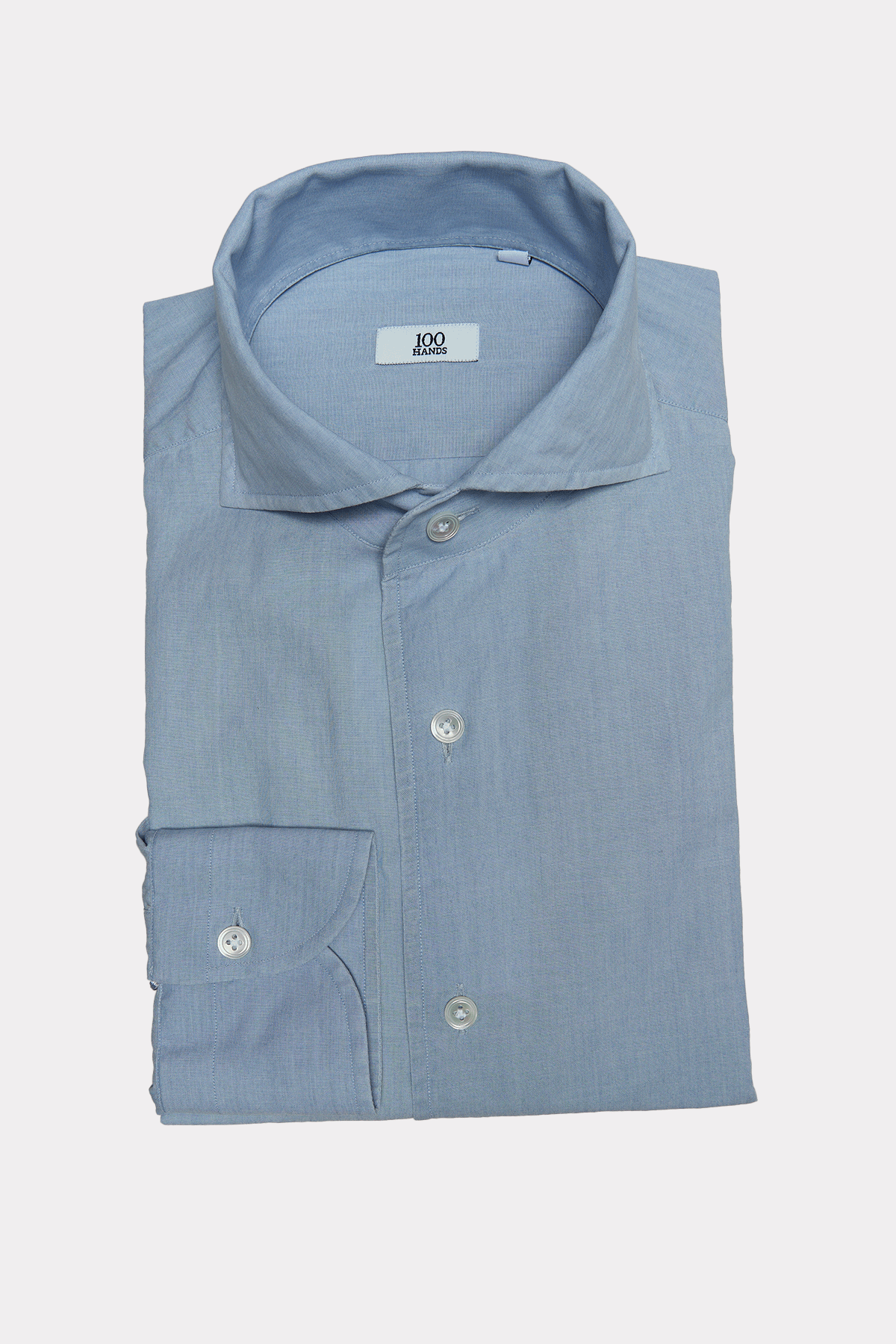 Denim Hemd in hellblau