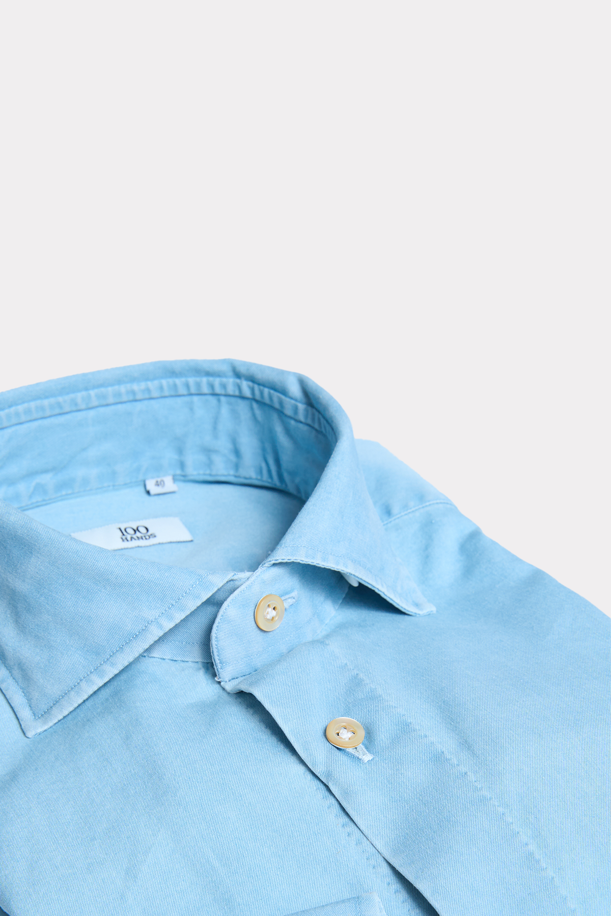 Denim shirt in blue