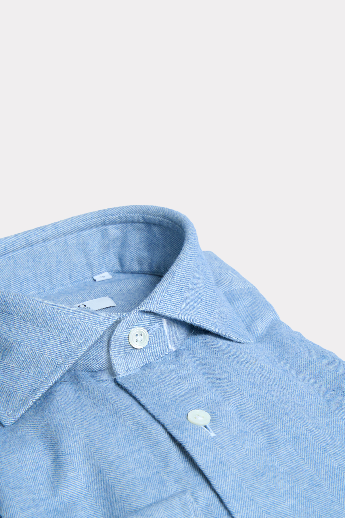 Flannel shirt in blue
